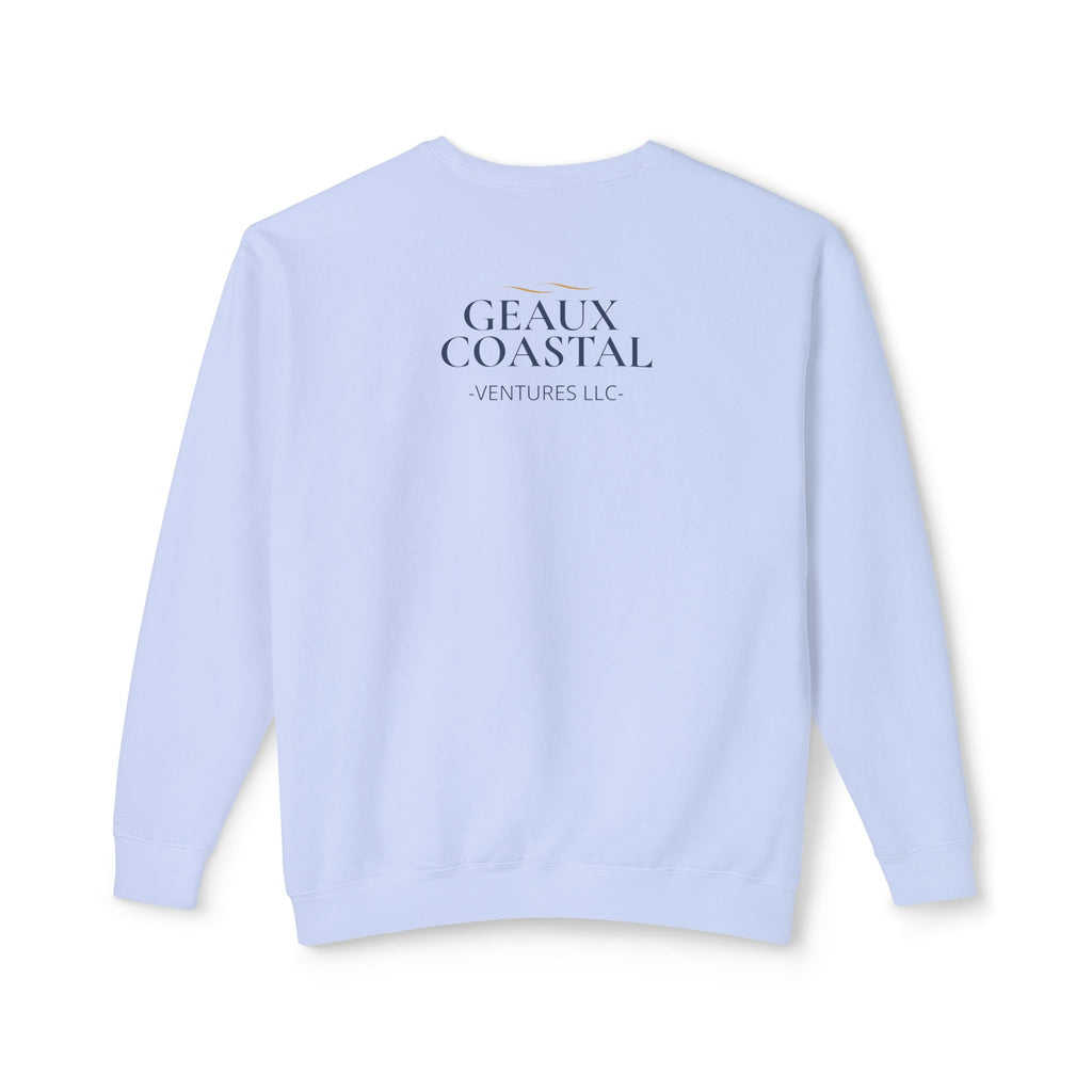 Ladies Lightweight Crewneck Sweatshirt - It's fine but Jesus will know
