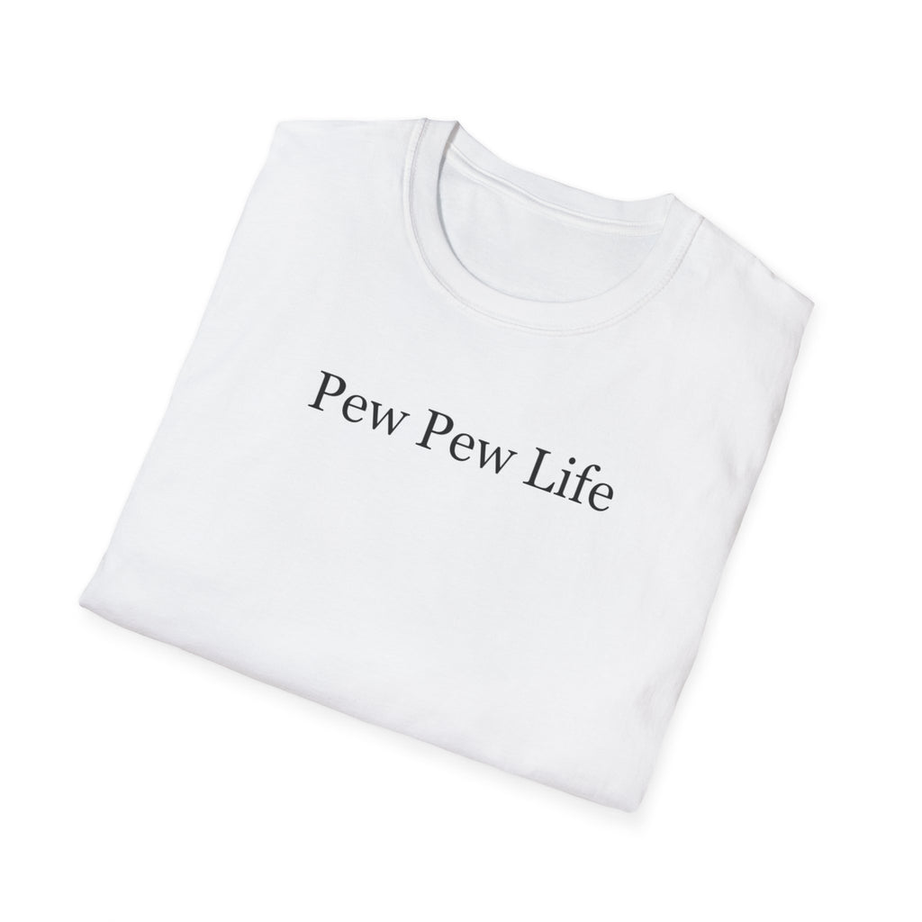 Relaxed Men's Tee - Pew Pew Life