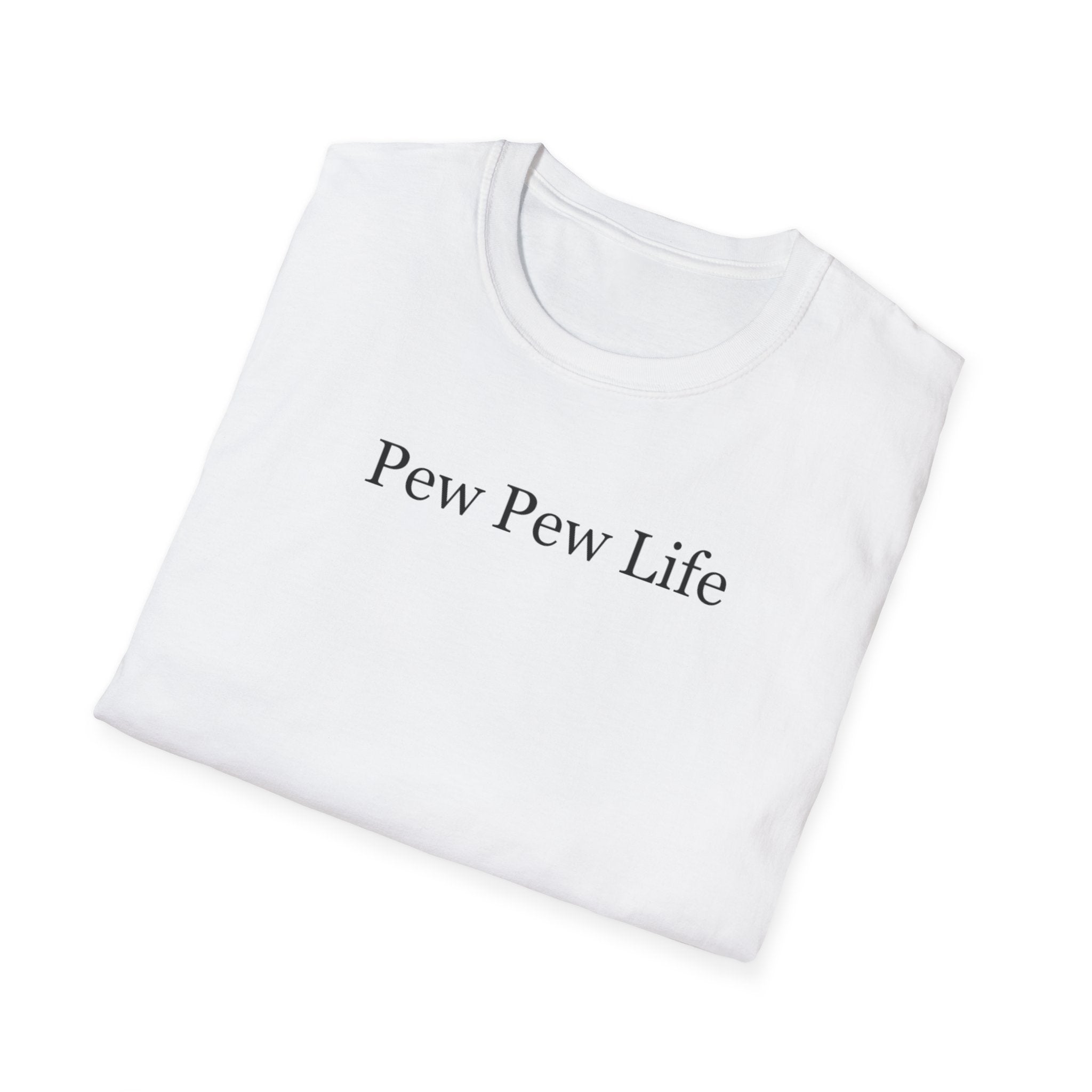 Relaxed Men's Tee - Pew Pew Life