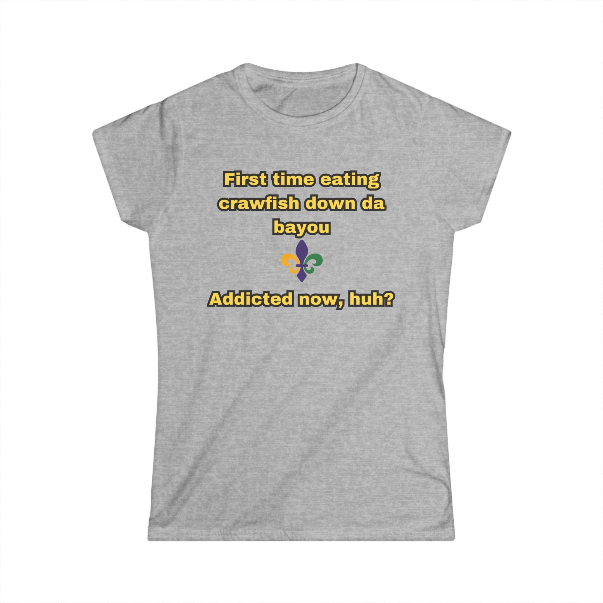 Ladies Soft Tee - Crawfish  fitted
