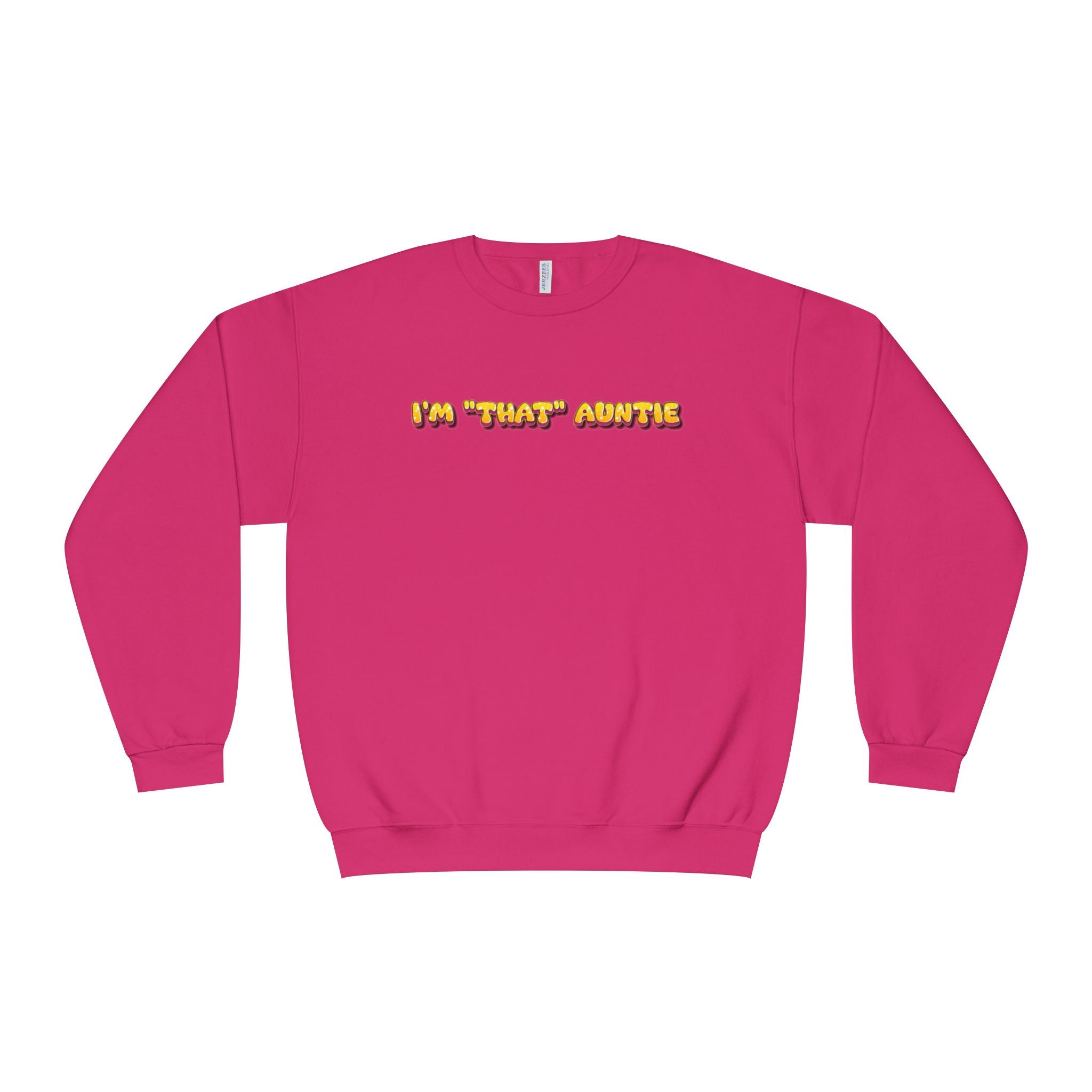 Lightweight Women's Sweatshirt - Im That Auntie Colorful
