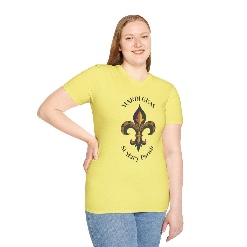 Relaxed Tee Men and Women- Mardi Gras St Mary Parish