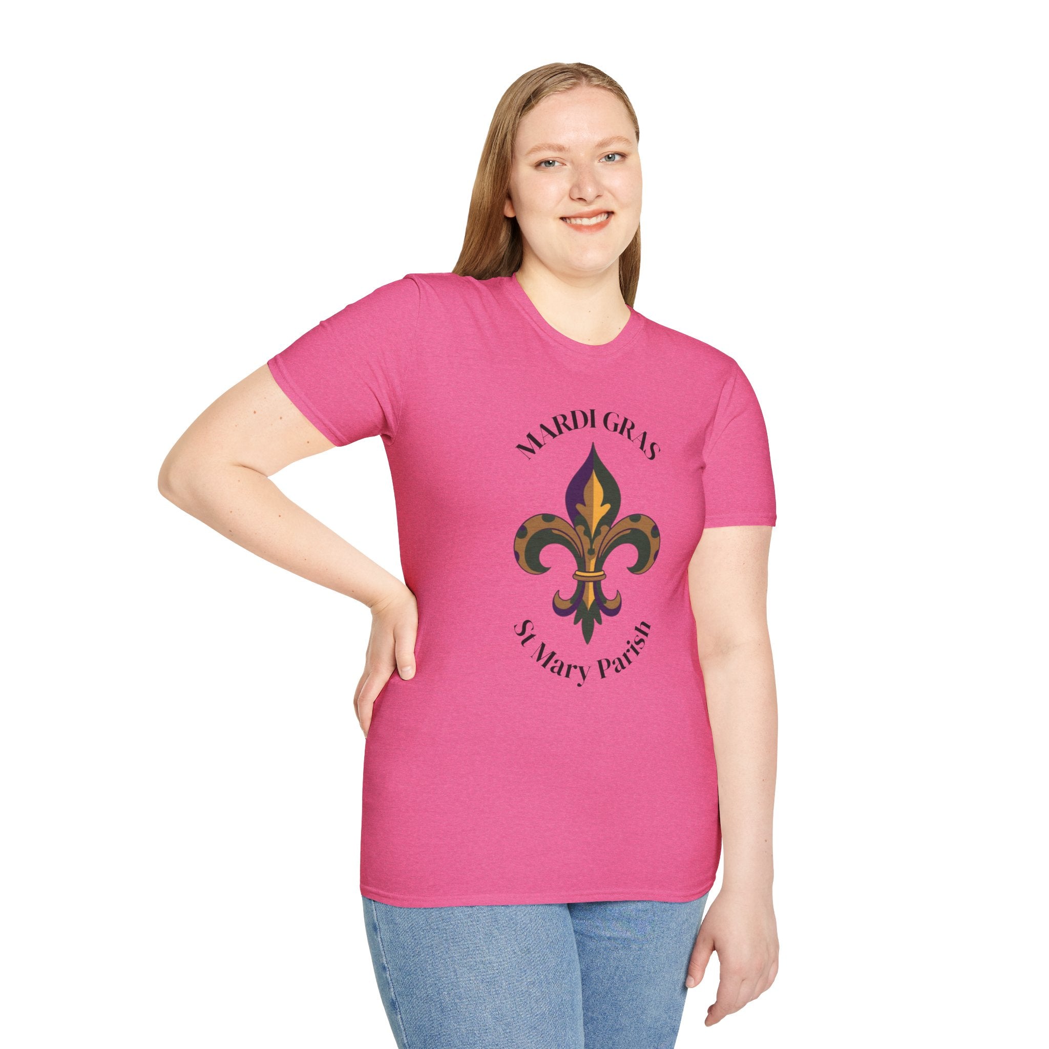 Relaxed Tee Men and Women- Mardi Gras St Mary Parish