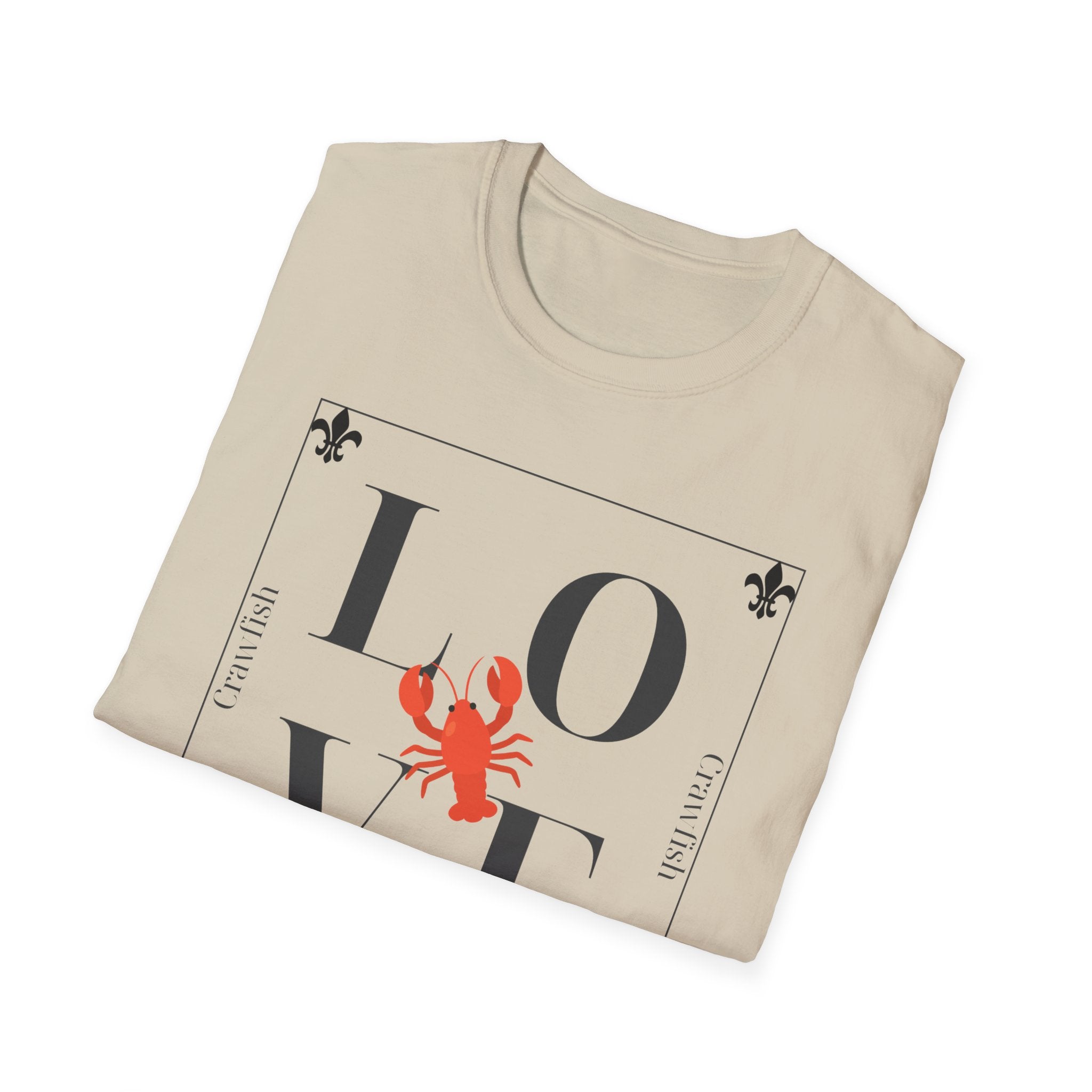 Unisex Soft Relaxed Tee - Crawfish Love (Men & Women)