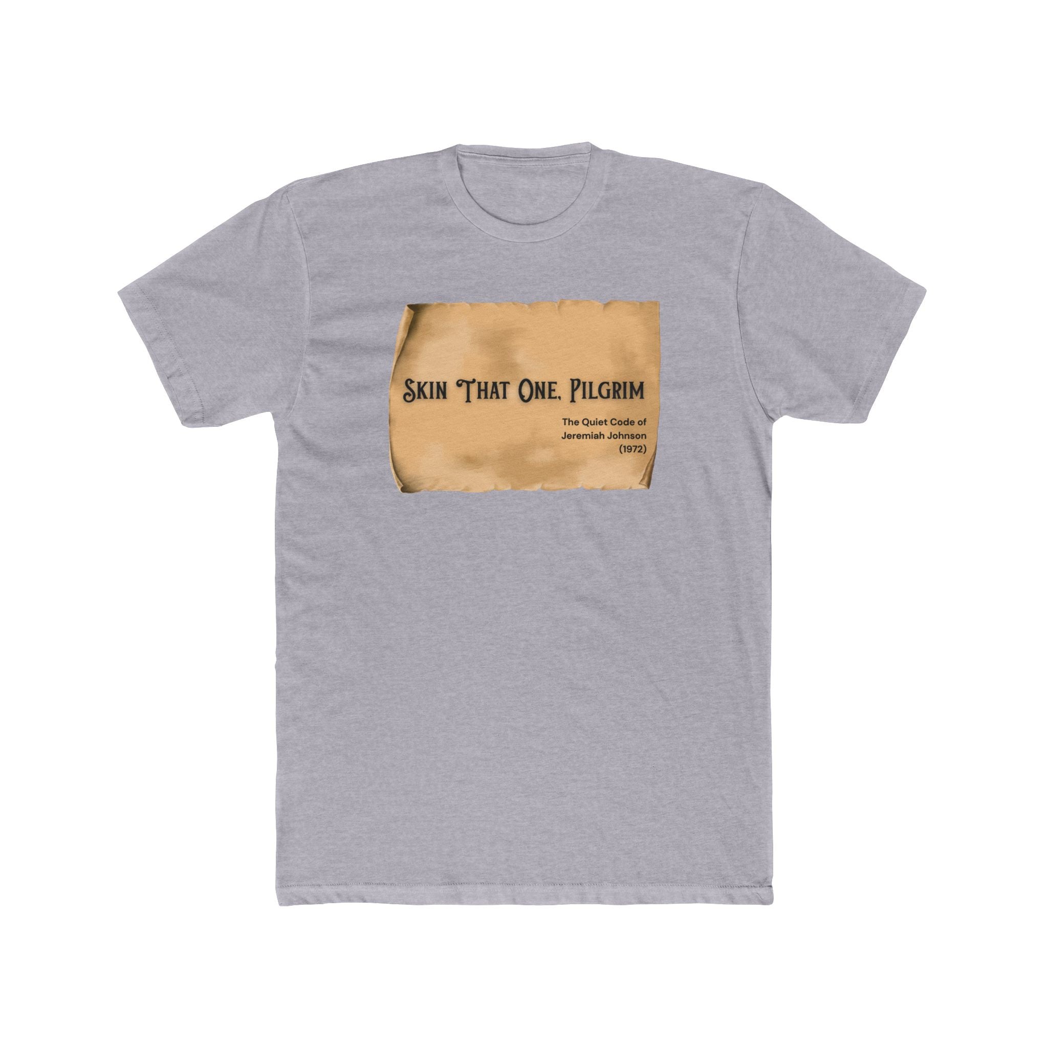Mens Soft Premium Fitted Tee - Pilgrim Mountain Man