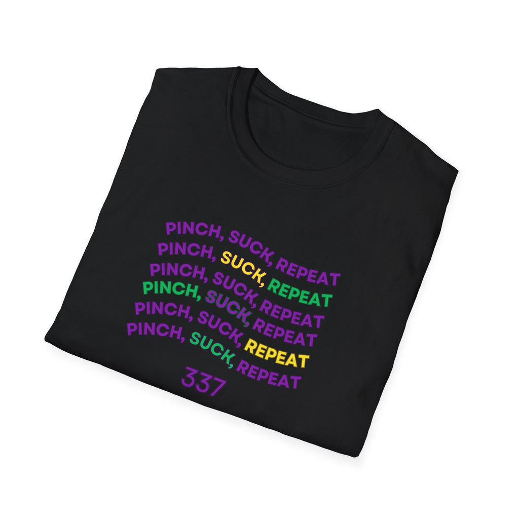 Soft Tee - (Men & Women) - "Mardi Gras"  '337'