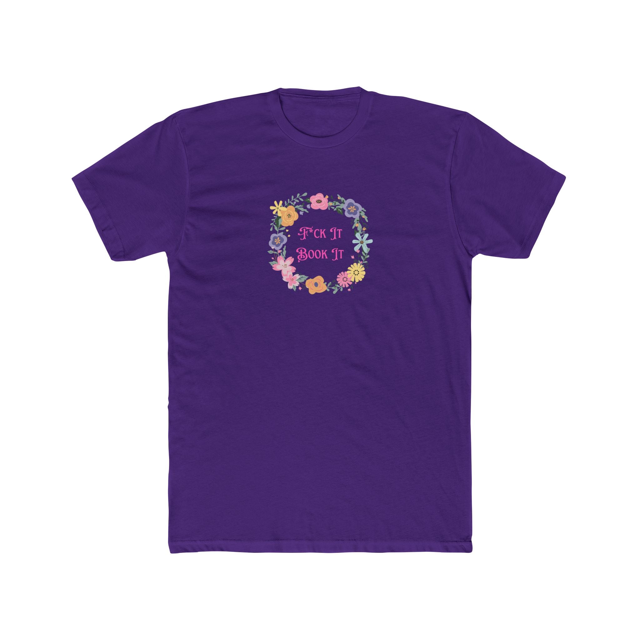 Woman Soft Relaxed T Shirt - F*ck it Book It