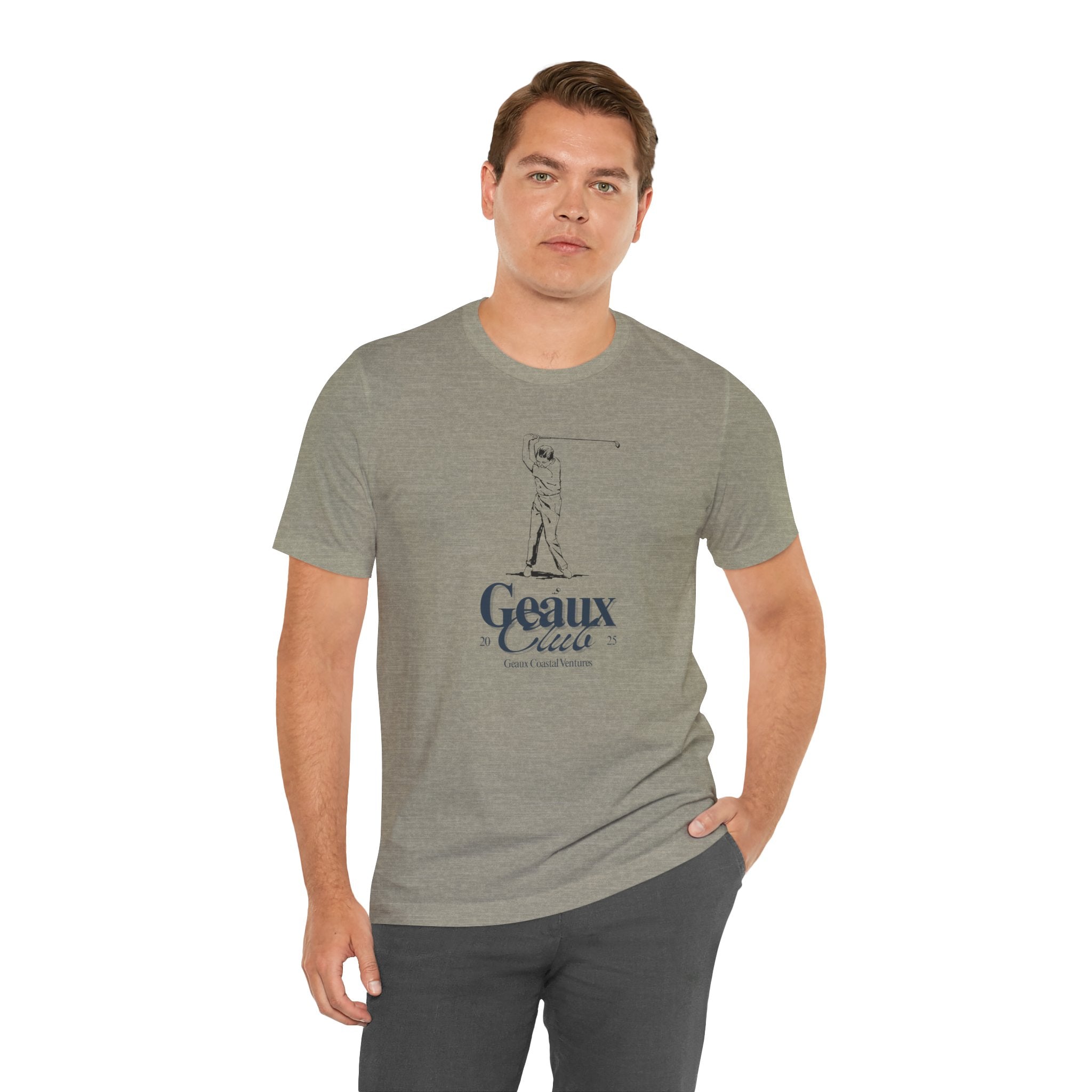 Men's Short Sleeve Tee - "Golf" "Geaux"