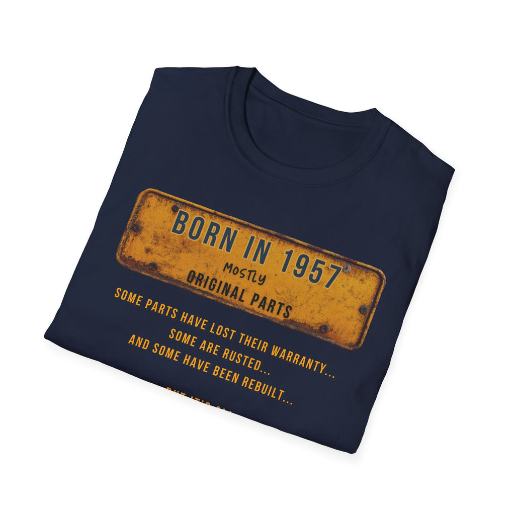 Mens Shirt Relaxed Tee  1957 B Day