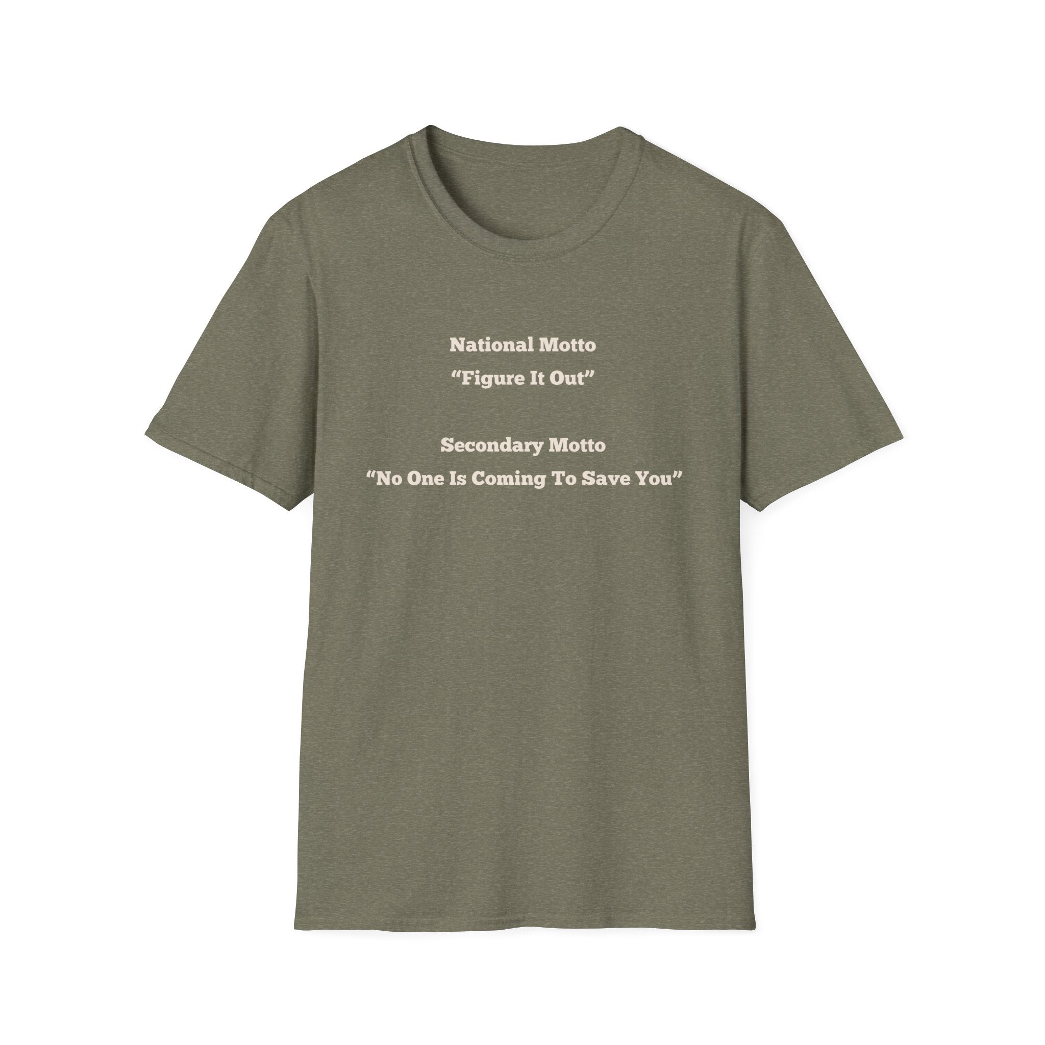 Men's Relaxed Tee - Motto Figure it Out