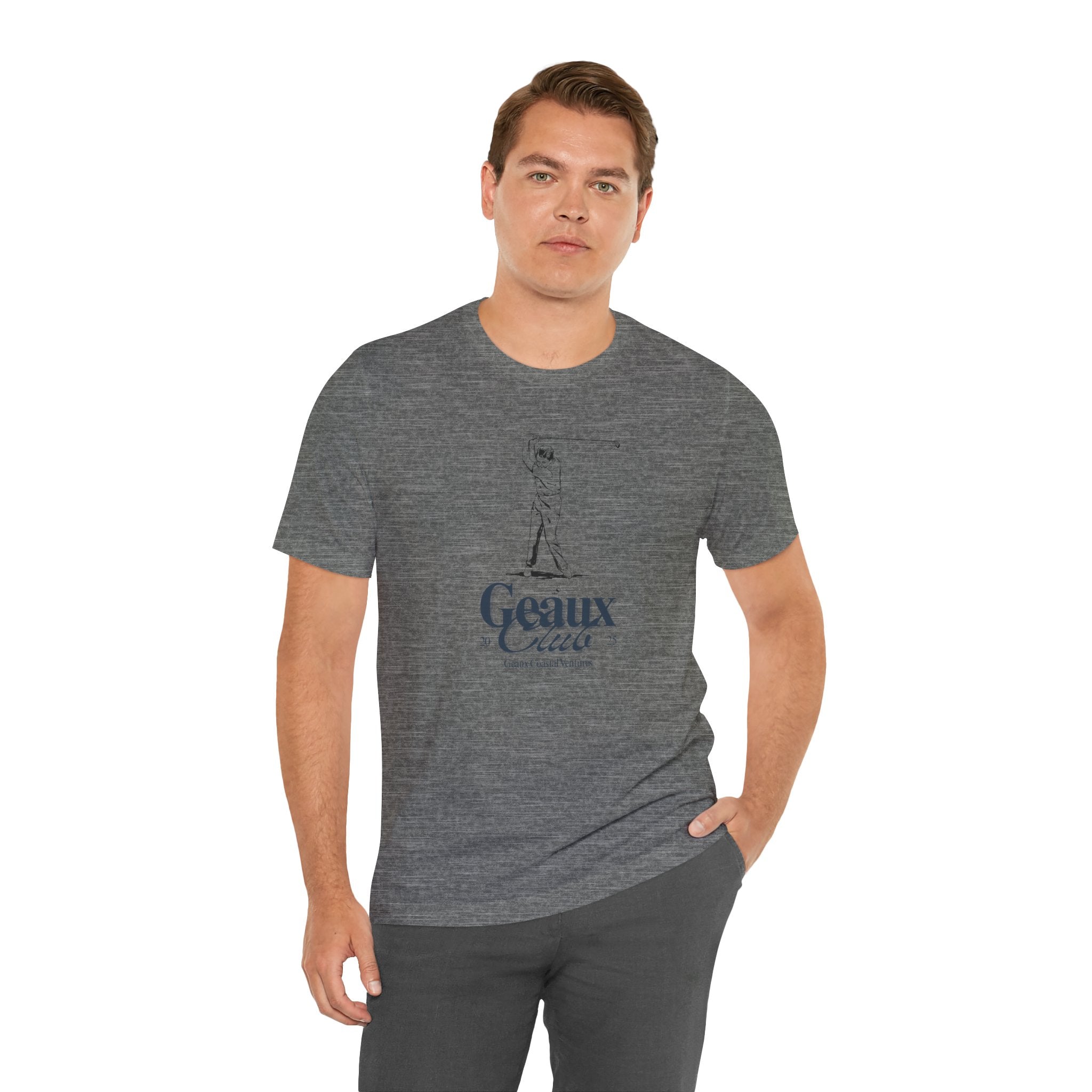 Men's Short Sleeve Tee - "Golf" "Geaux"
