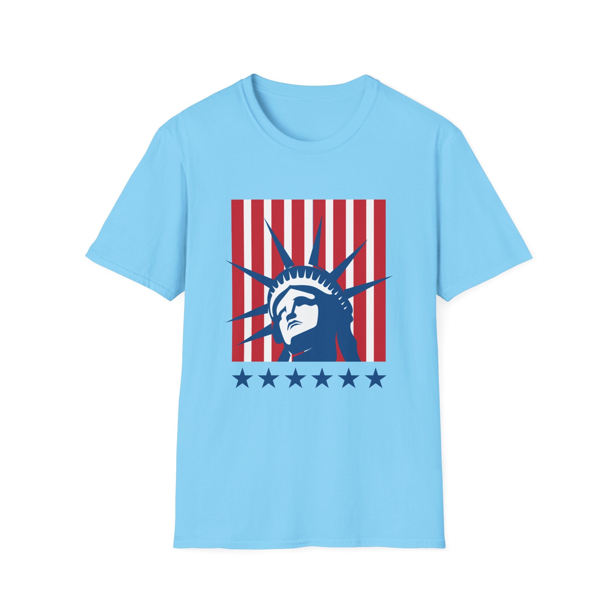 Relaxed Tee for Men & Women- Statue of Liberty