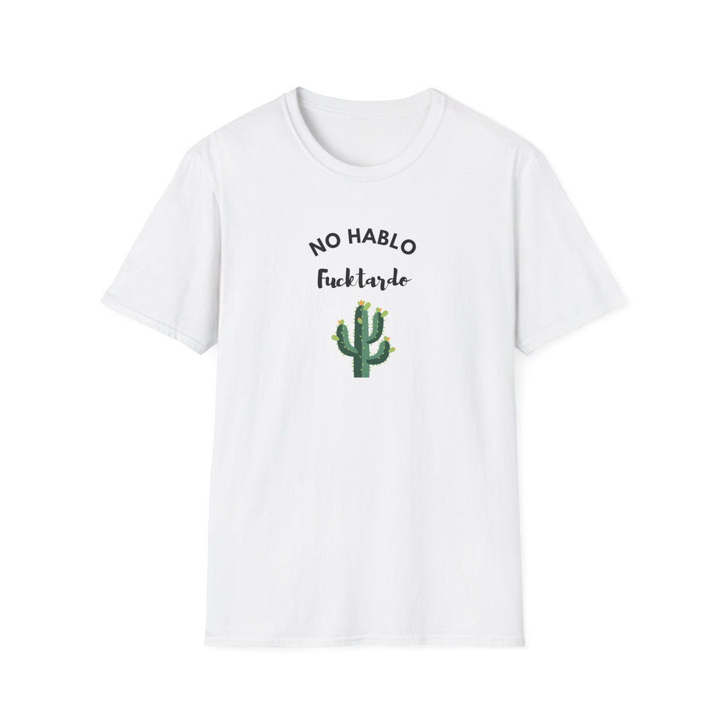 Relaxed Tee - Men & Women - No Hablo with 1 Cactus