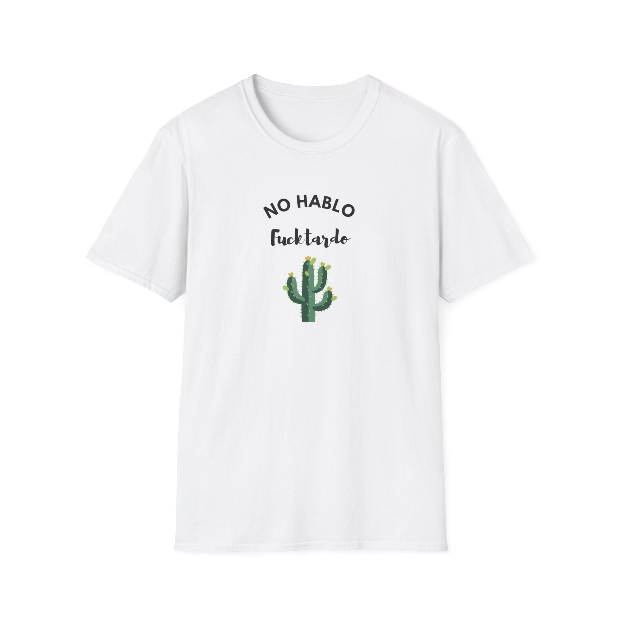 Relaxed Tee - Men & Women - No Hablo with 1 Cactus