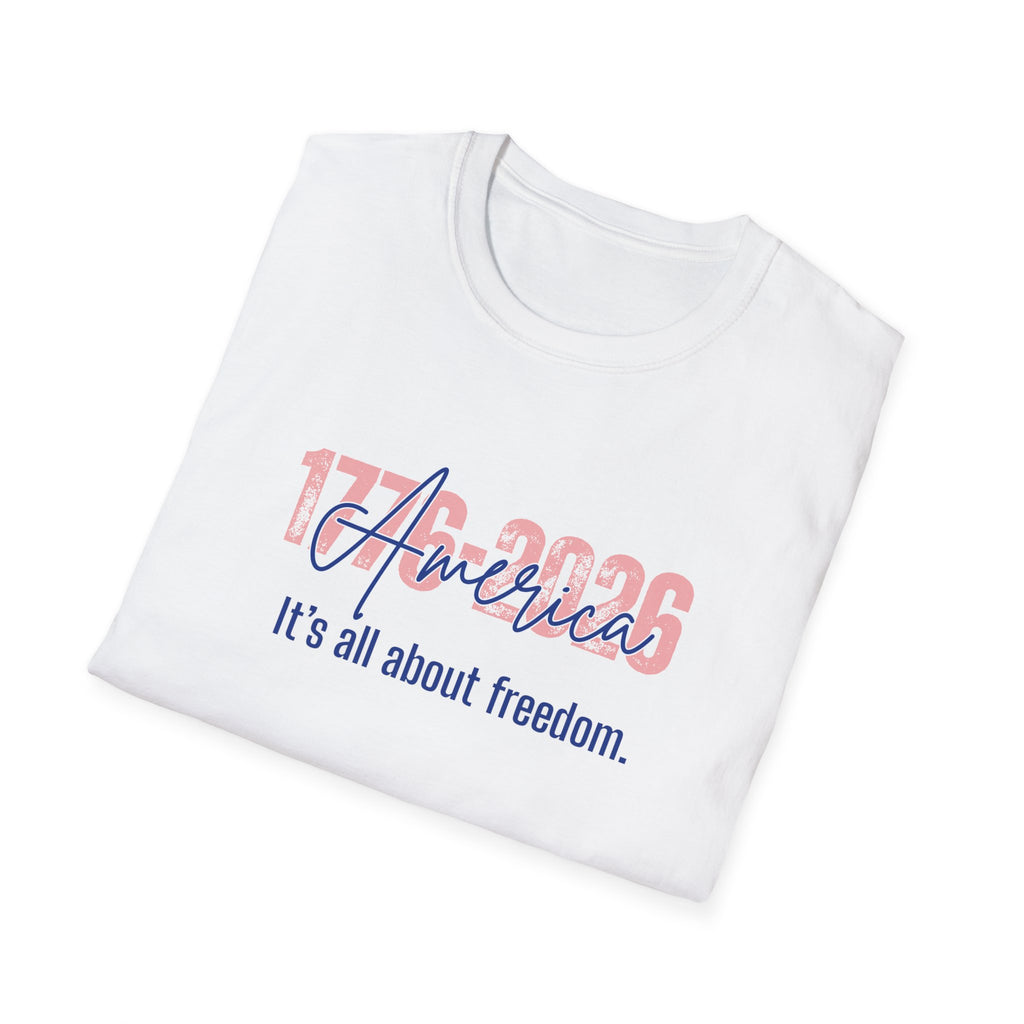 Relaxed Soft Tee Men & Women Its all about freedom