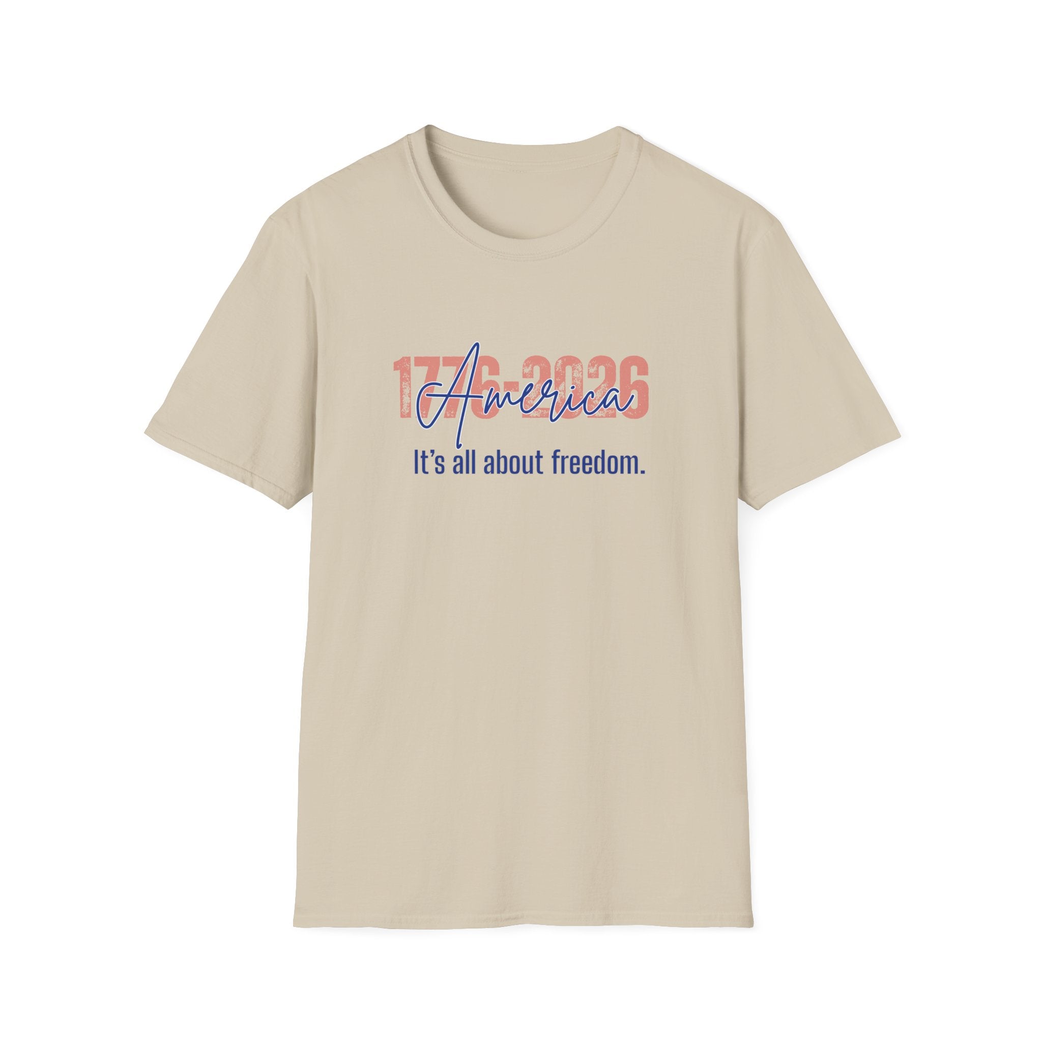 Relaxed Soft Tee Men & Women Its all about freedom