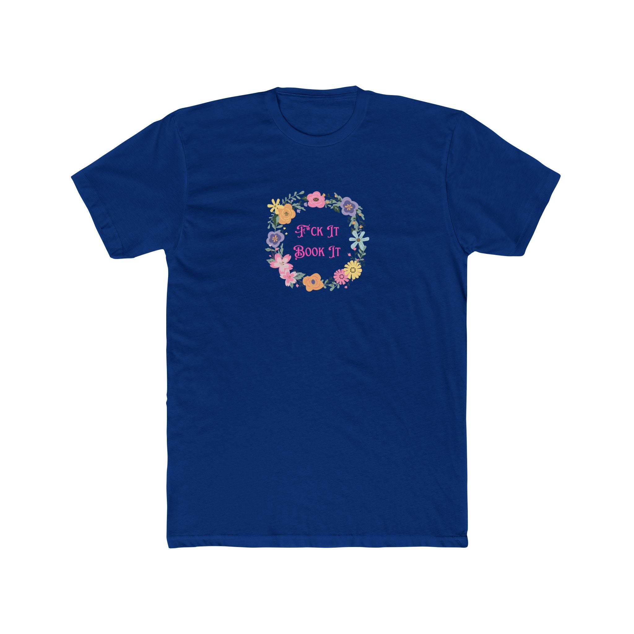 Woman Soft Relaxed T Shirt - F*ck it Book It
