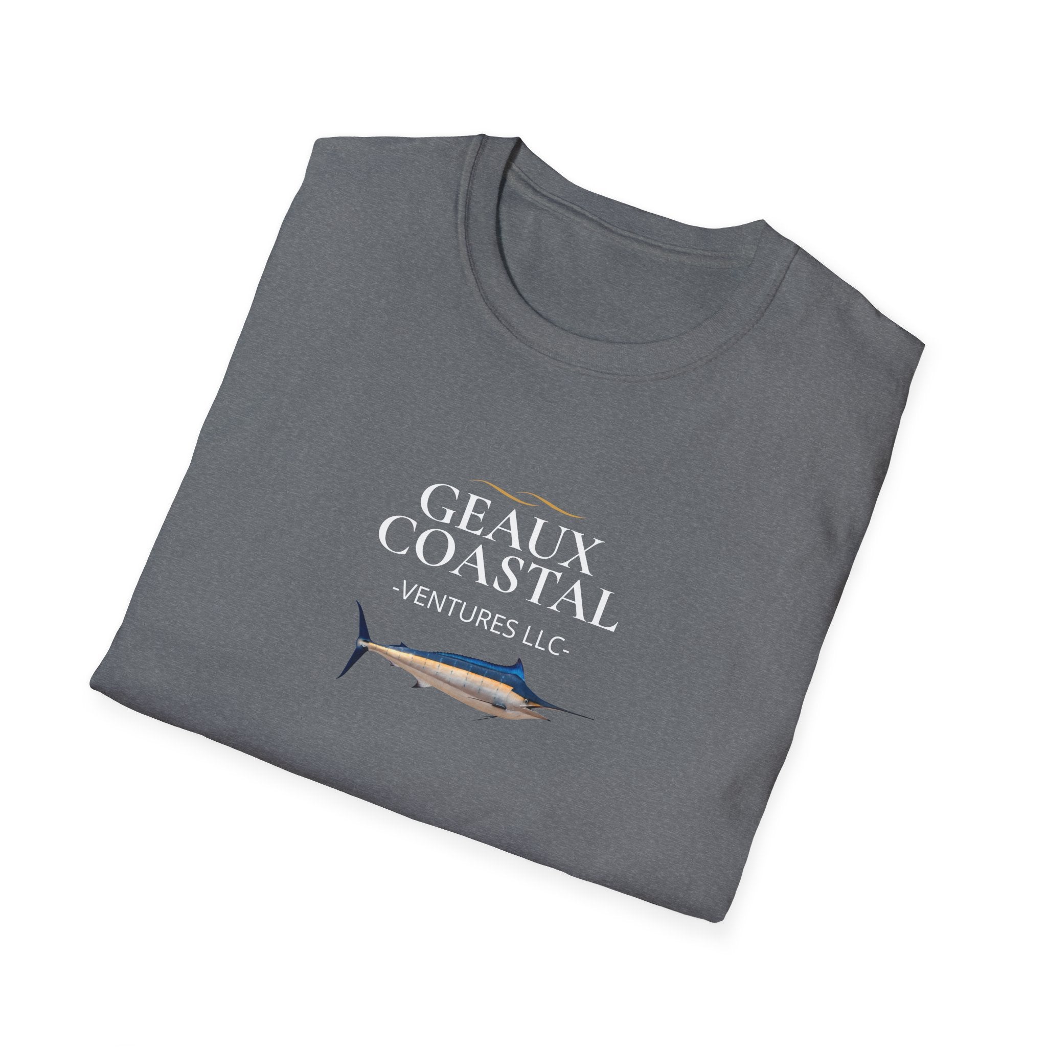 Soft Relaxed Mens Geaux Coastal Marlin Tee