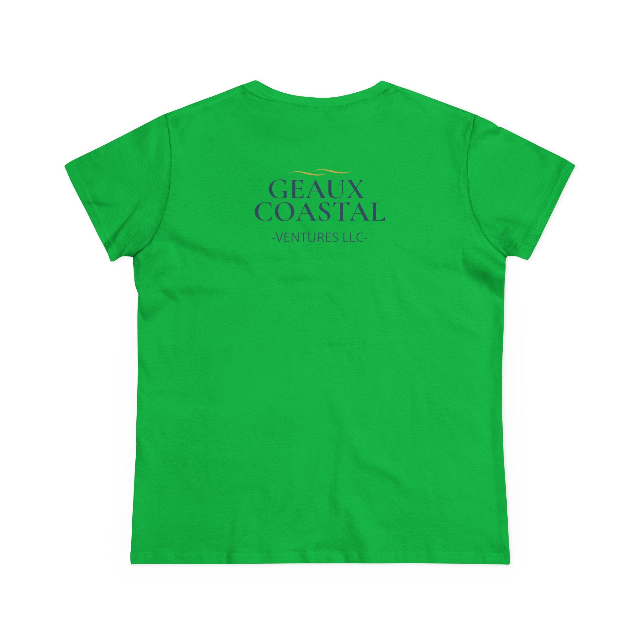 Women's Midweight Cotton Tee - Soft - Menopause Good luck 100% cotton (size up)