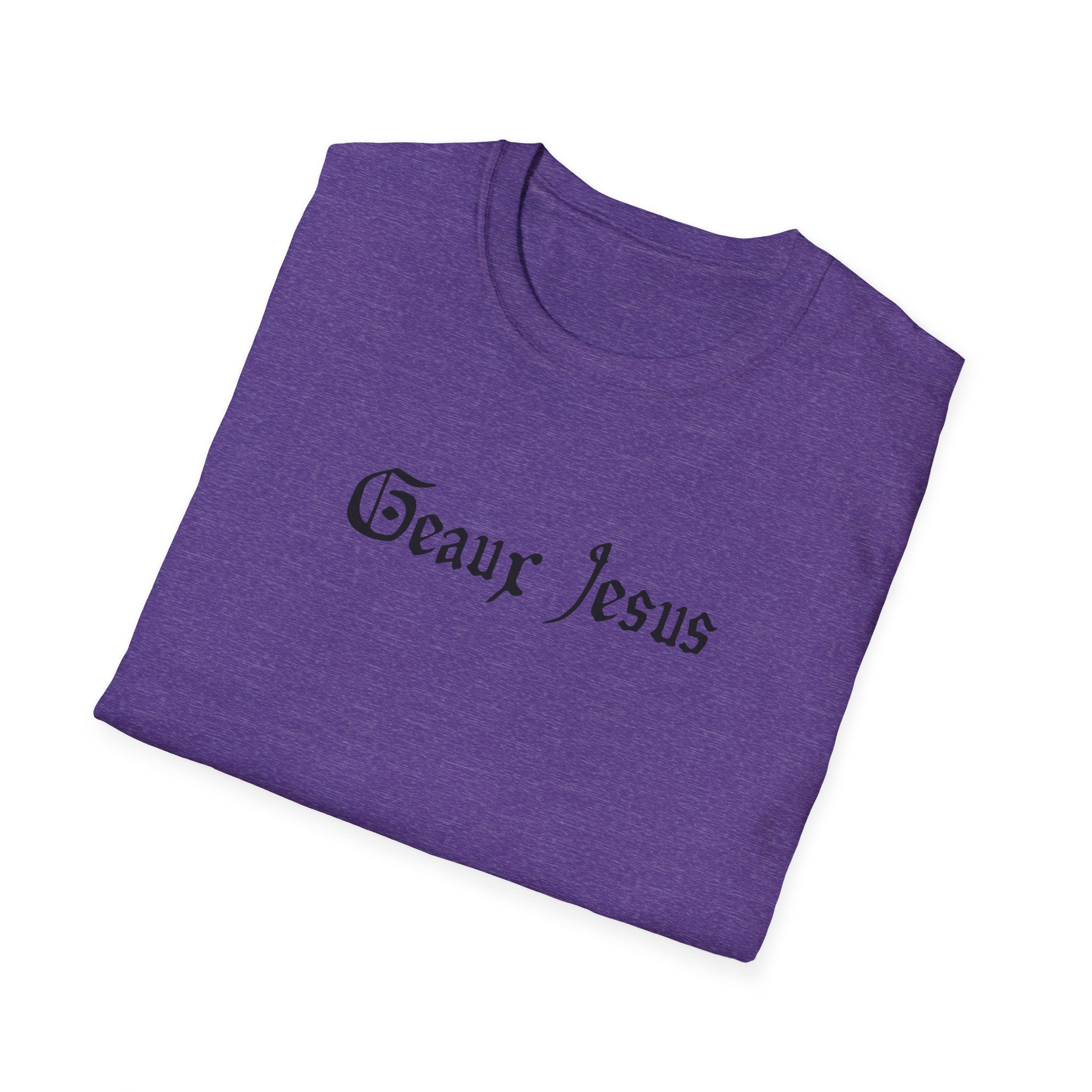 Men and Women Relaxes Soft Tee - Geaux Jesus
