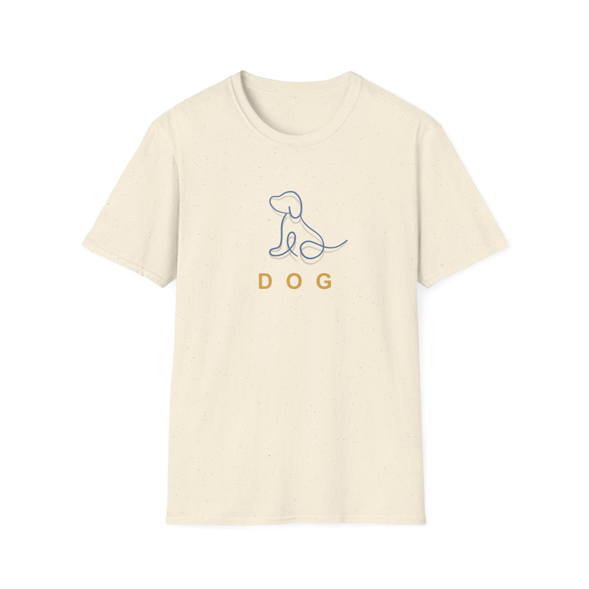 Men and Women Dog Soft Relaxed T Shirt
