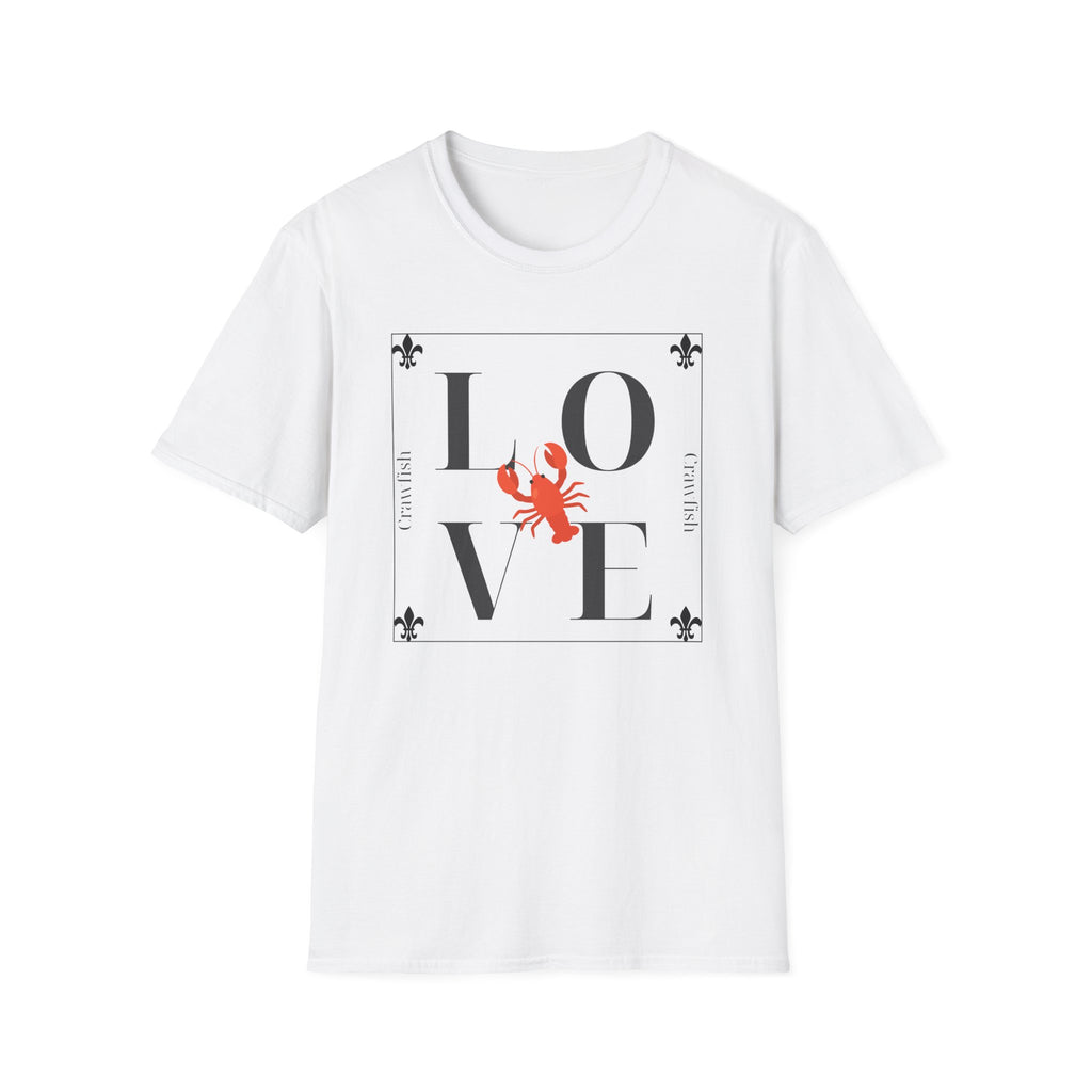 Unisex Soft Relaxed Tee - Crawfish Love (Men & Women)
