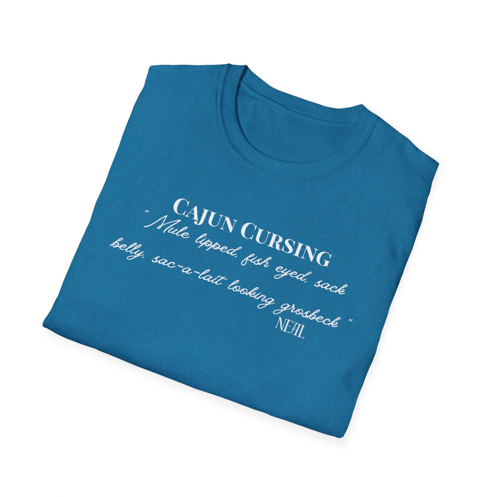 Men's Soft Tee - Relaxed Fit - Cajun Cursing