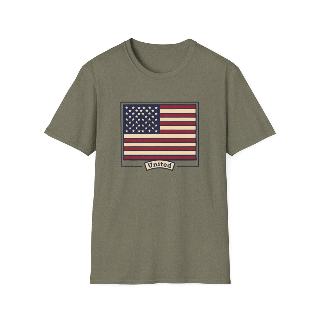 Men and Women - Regular Fit - American Flag and George Washington