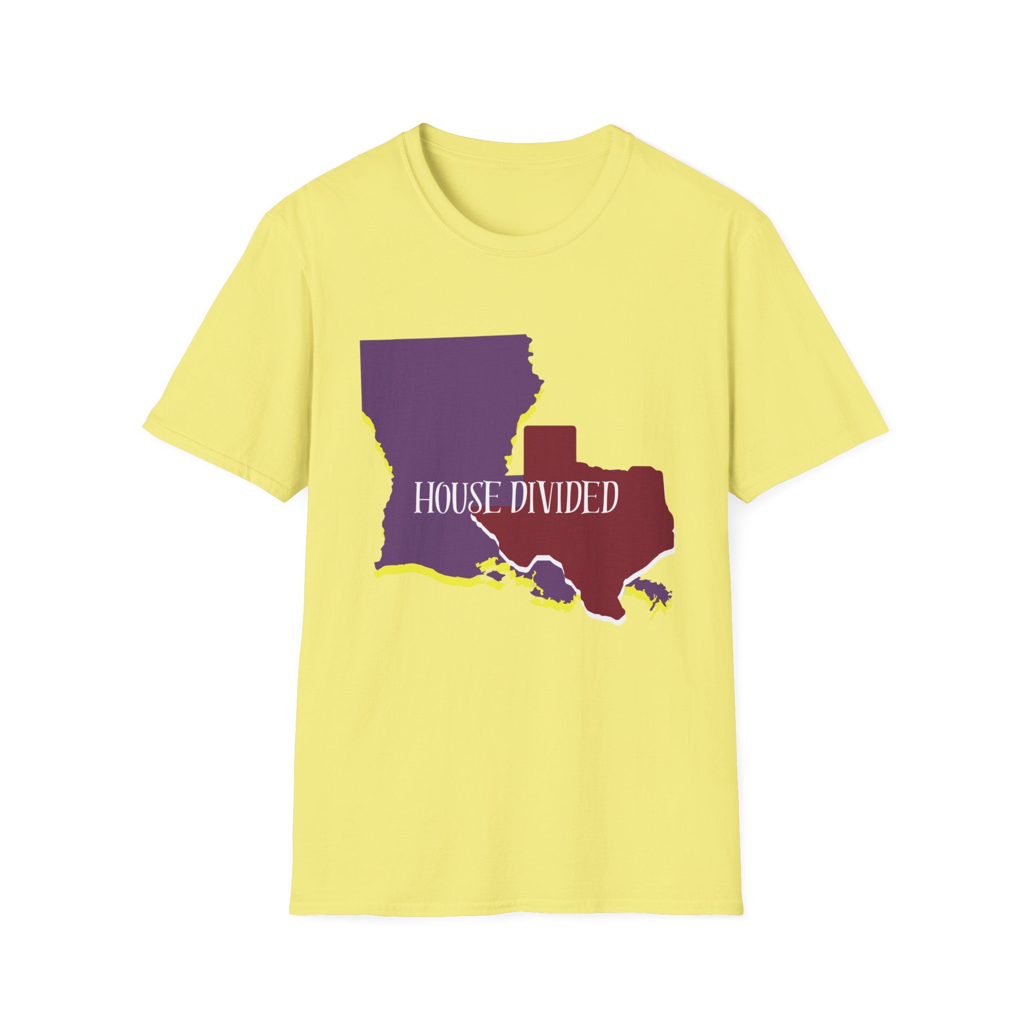 Aggies & LSU ( House Divided ) Unisex Softstyle T-Shirt