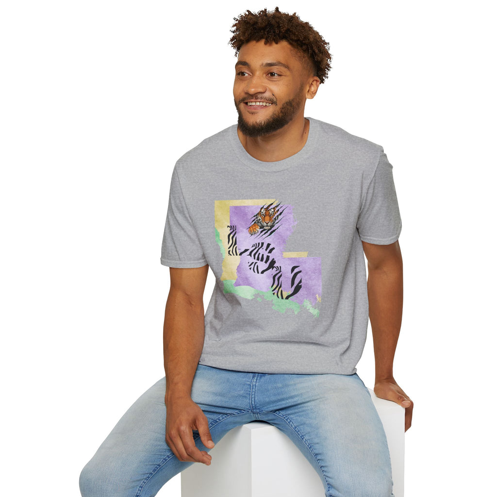 Mens Soft and Relaxed T Shirt - LSU Tigers