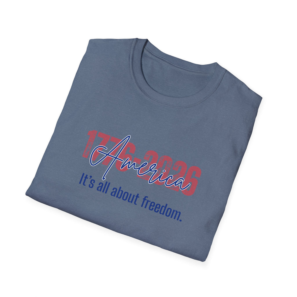 Relaxed Soft Tee Men & Women Its all about freedom