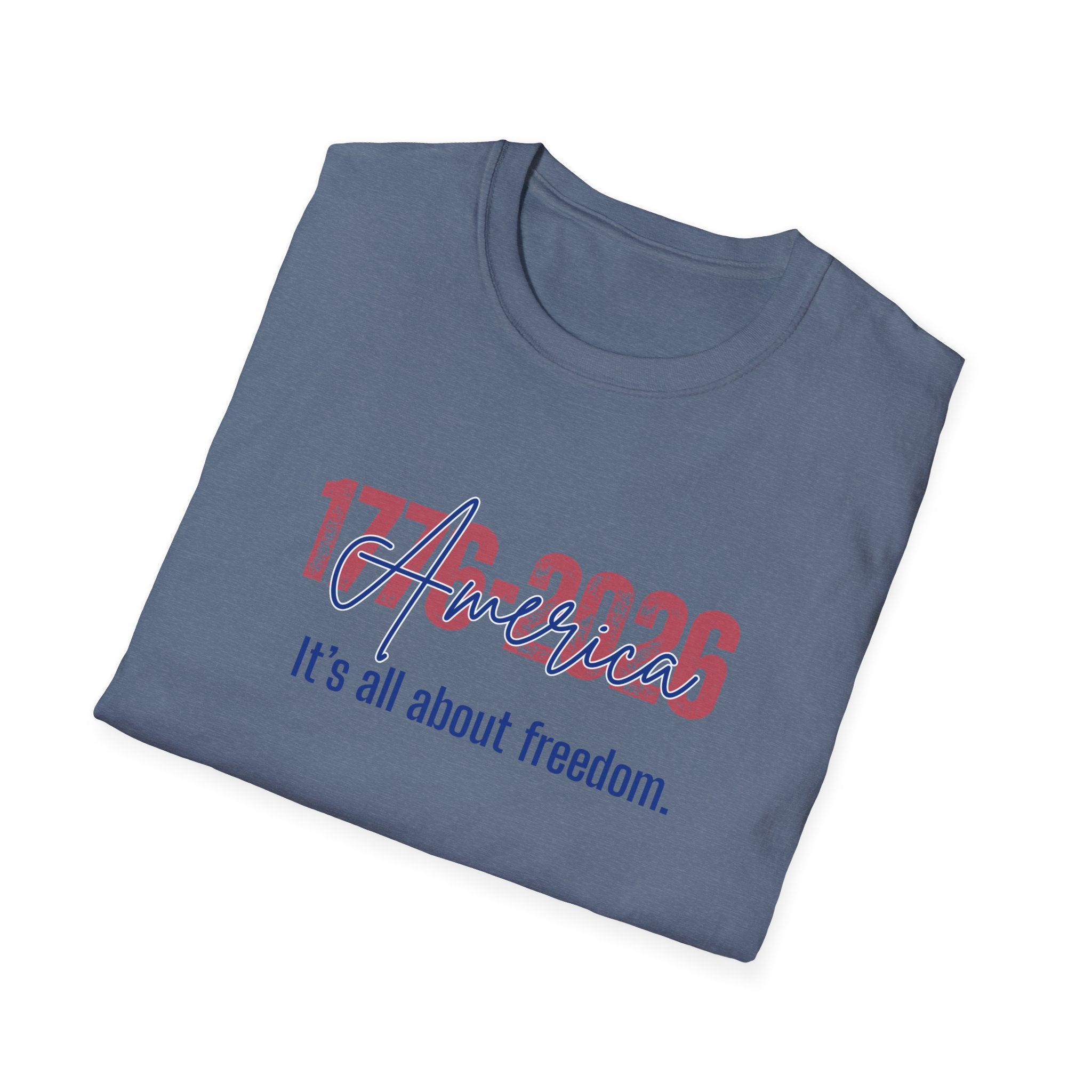 Relaxed Soft Tee Men & Women Its all about freedom
