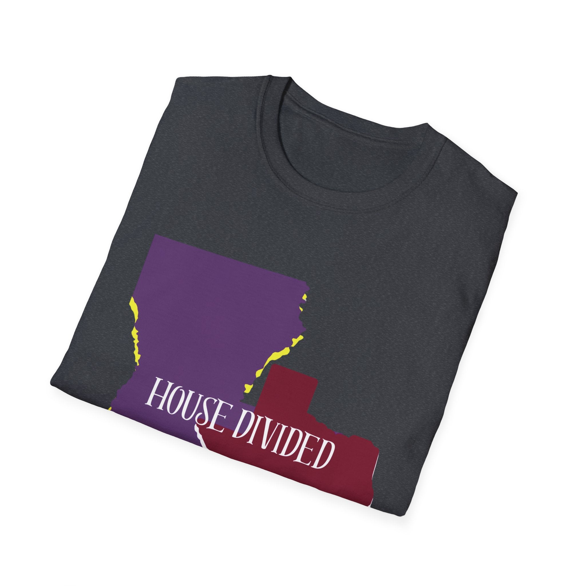 Soft Tee "House Divided"  Men & Women "LSU" "Aggies"