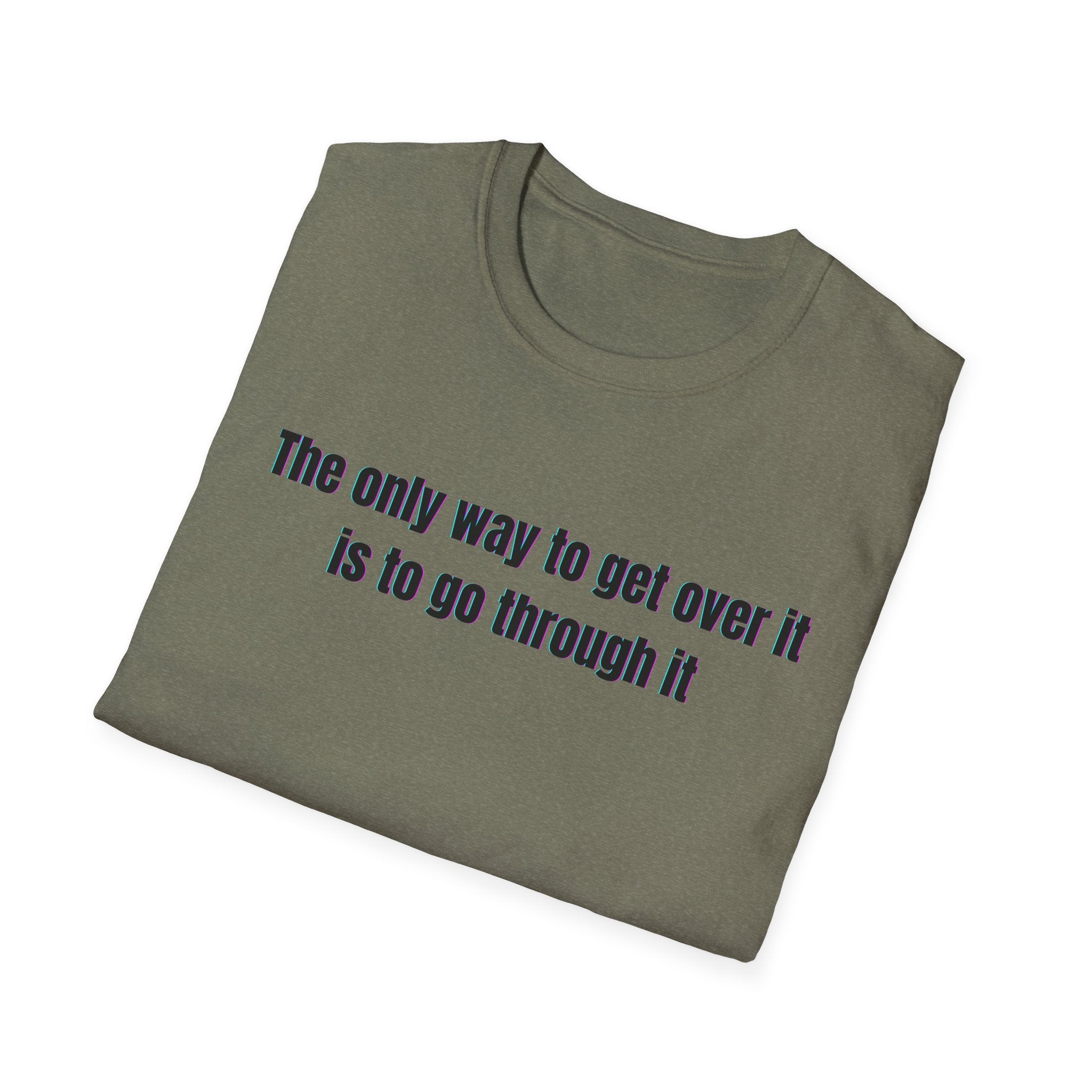 Soft Relaxed Cotton Tee - Men and Women - Going through it