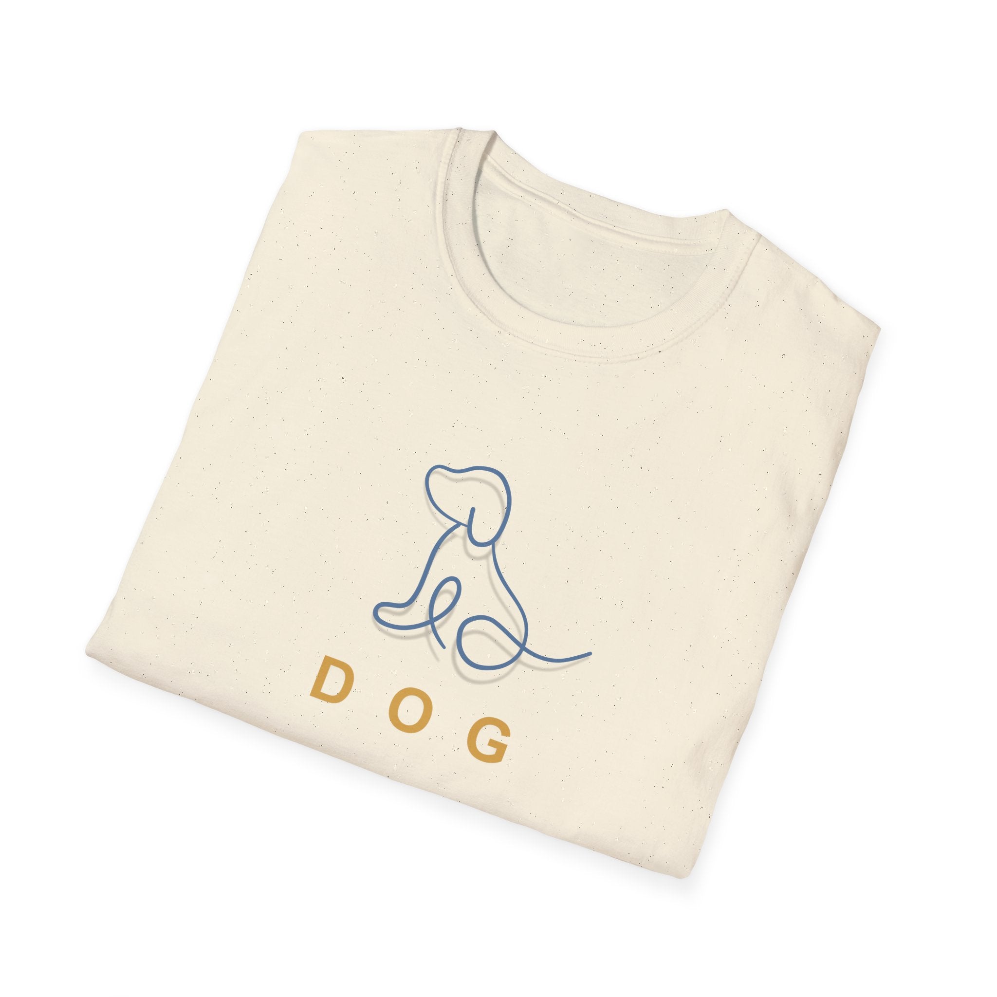 Men and Women Dog Soft Relaxed T Shirt