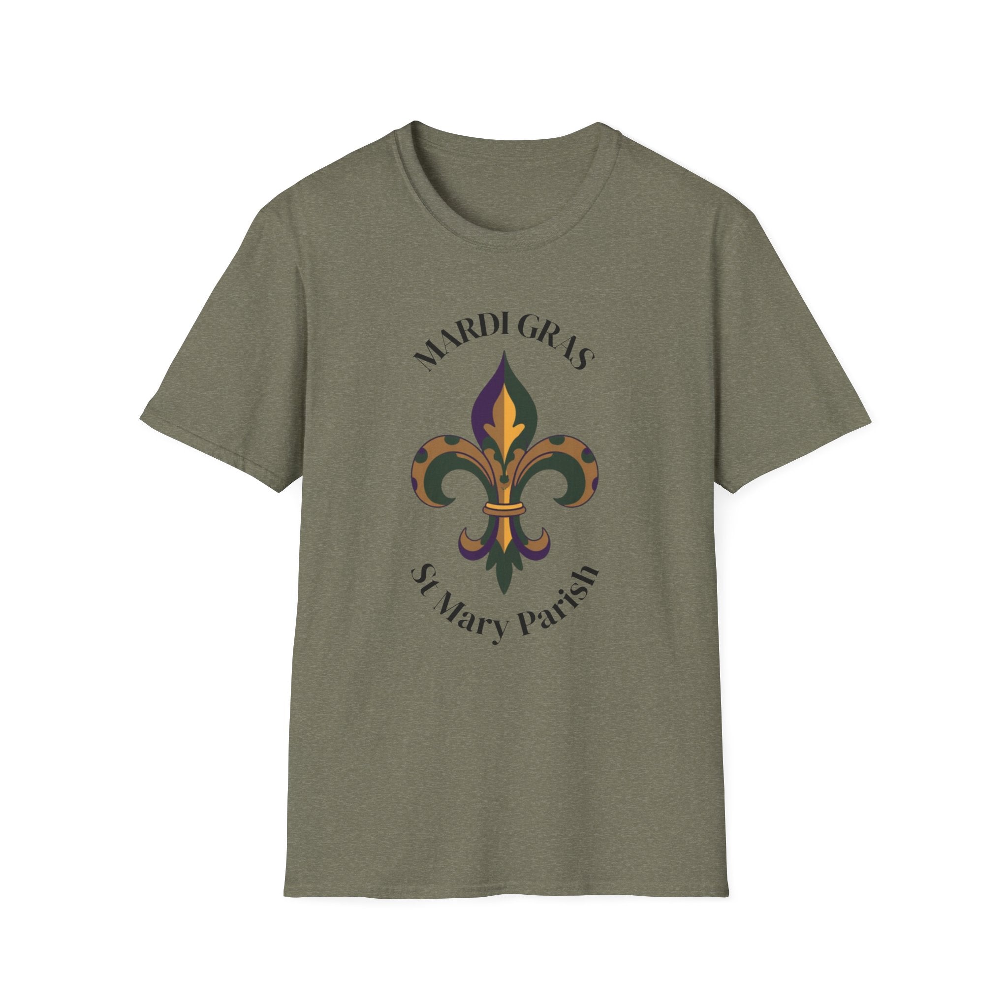 Relaxed Tee Men and Women- Mardi Gras St Mary Parish