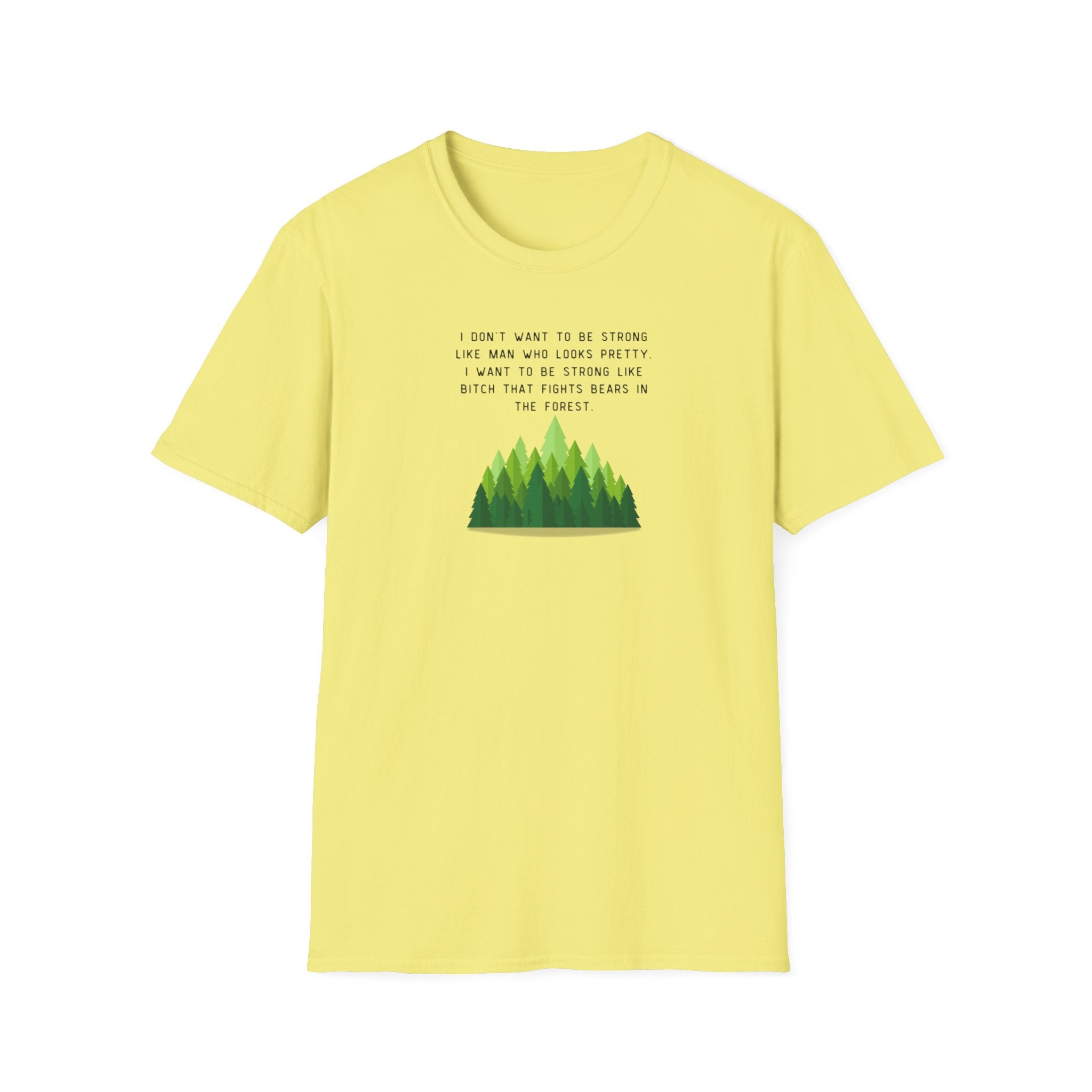 Women's Soft Relaxed Tee - Strong Women - bear