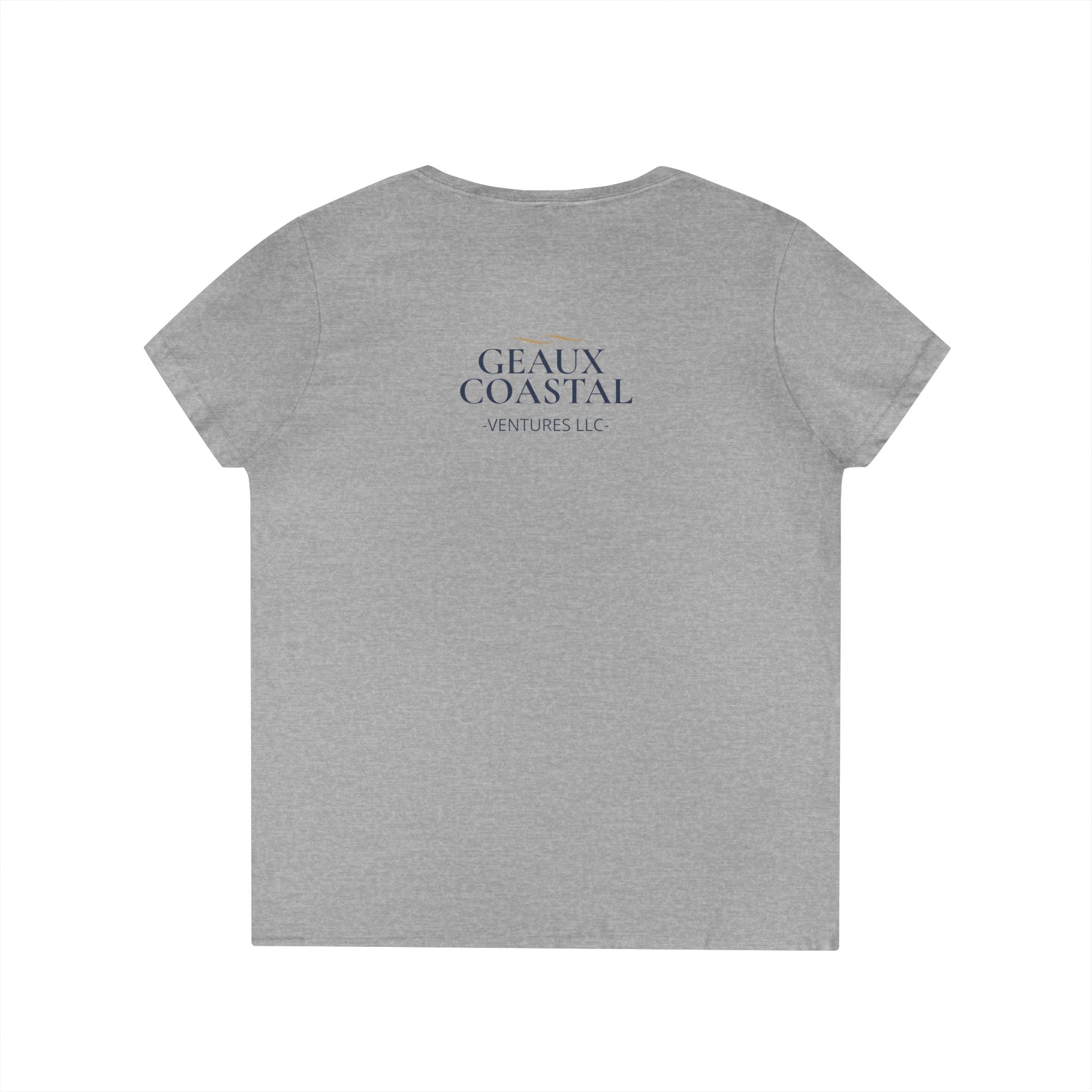 Ladies' V-Neck T-Shirt - Slim Fit - Go Cry About  IT