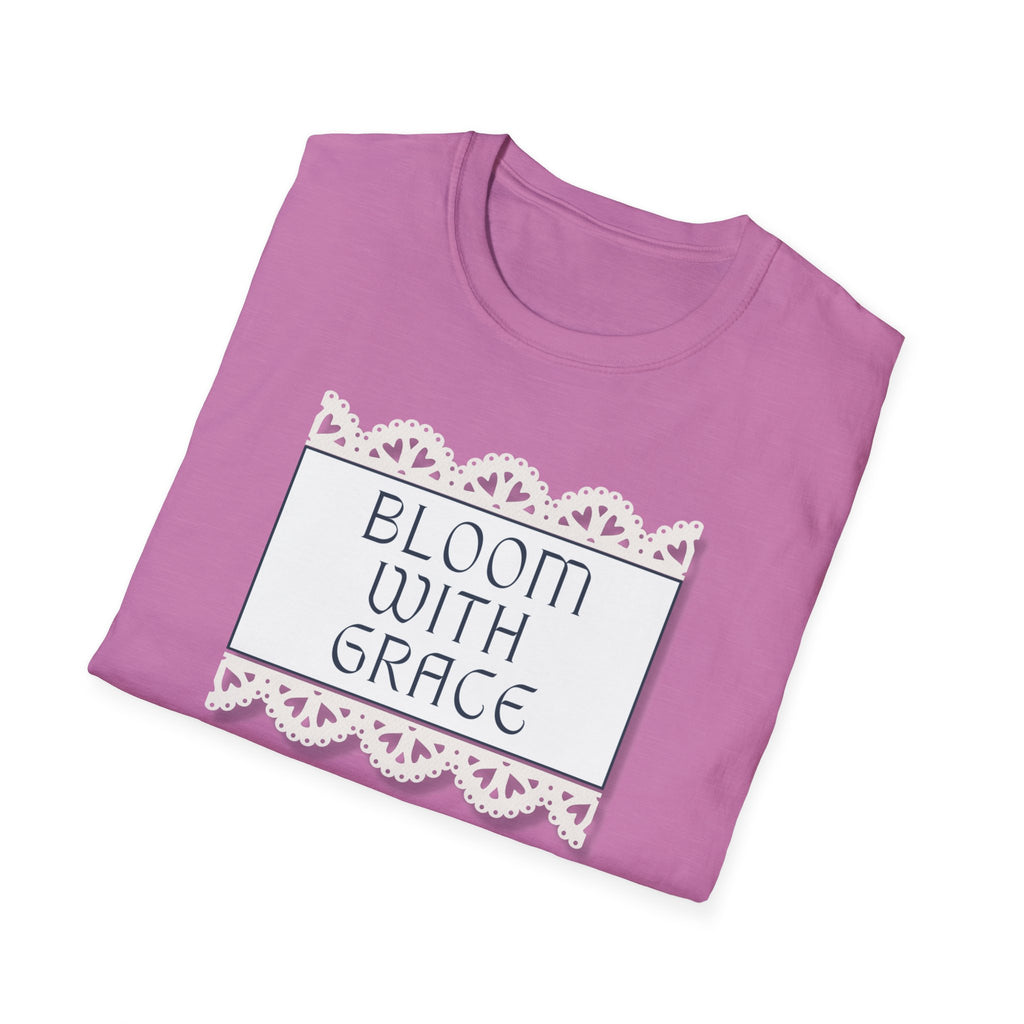 Women's Soft Relaxed Tee -  Bloom with Grace