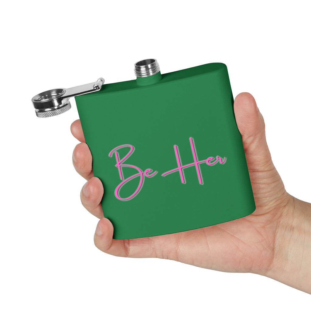 Stainless Steel Flask, 6oz - Be Her