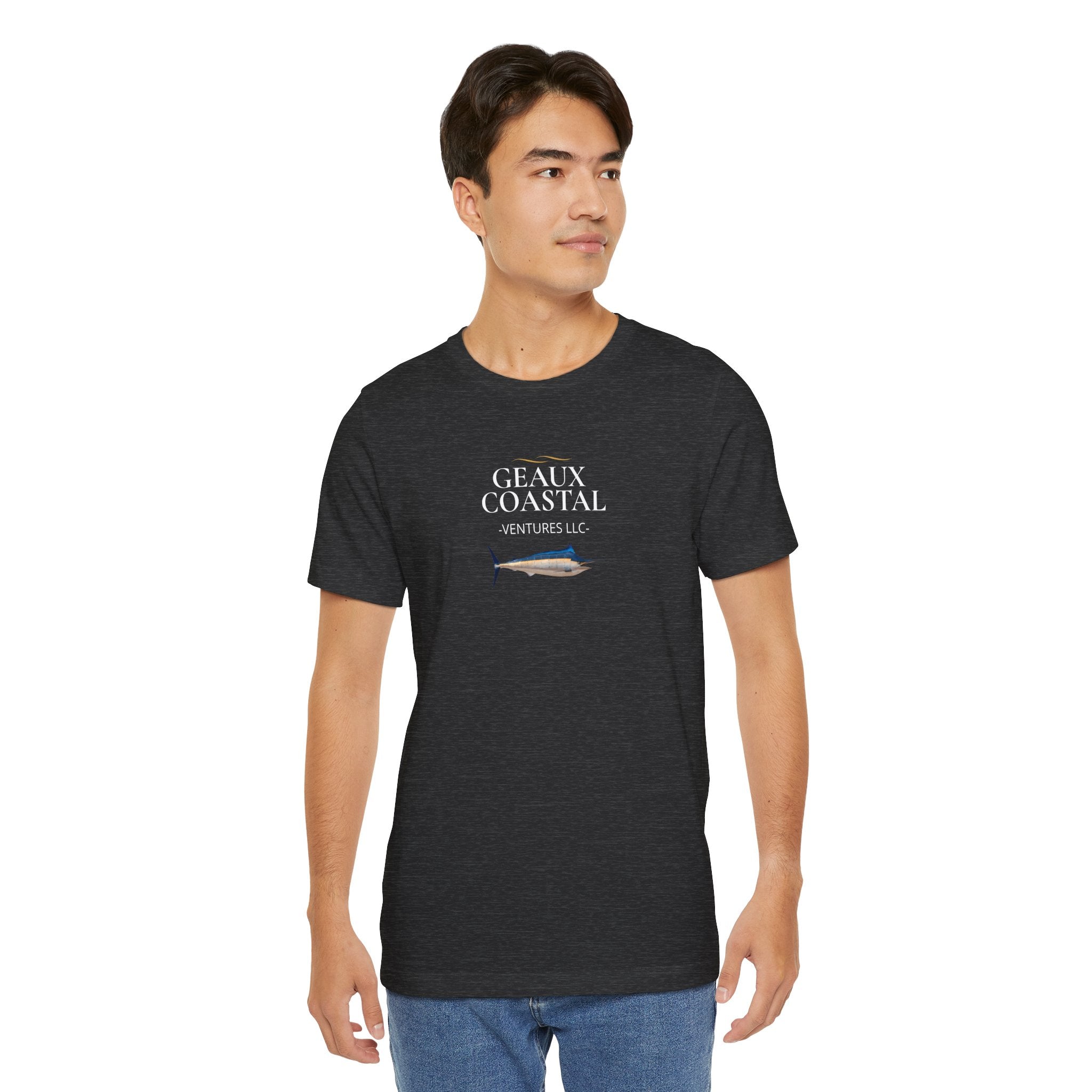 Men's Soft Relaxed Tee - Geaux Costal Marlin