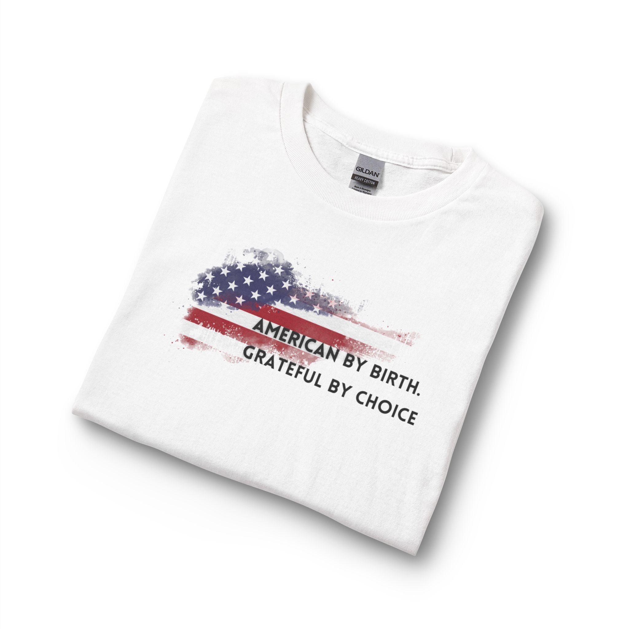 Long Sleeve Classic Fit - Men or Women American by birth, grateful by choice