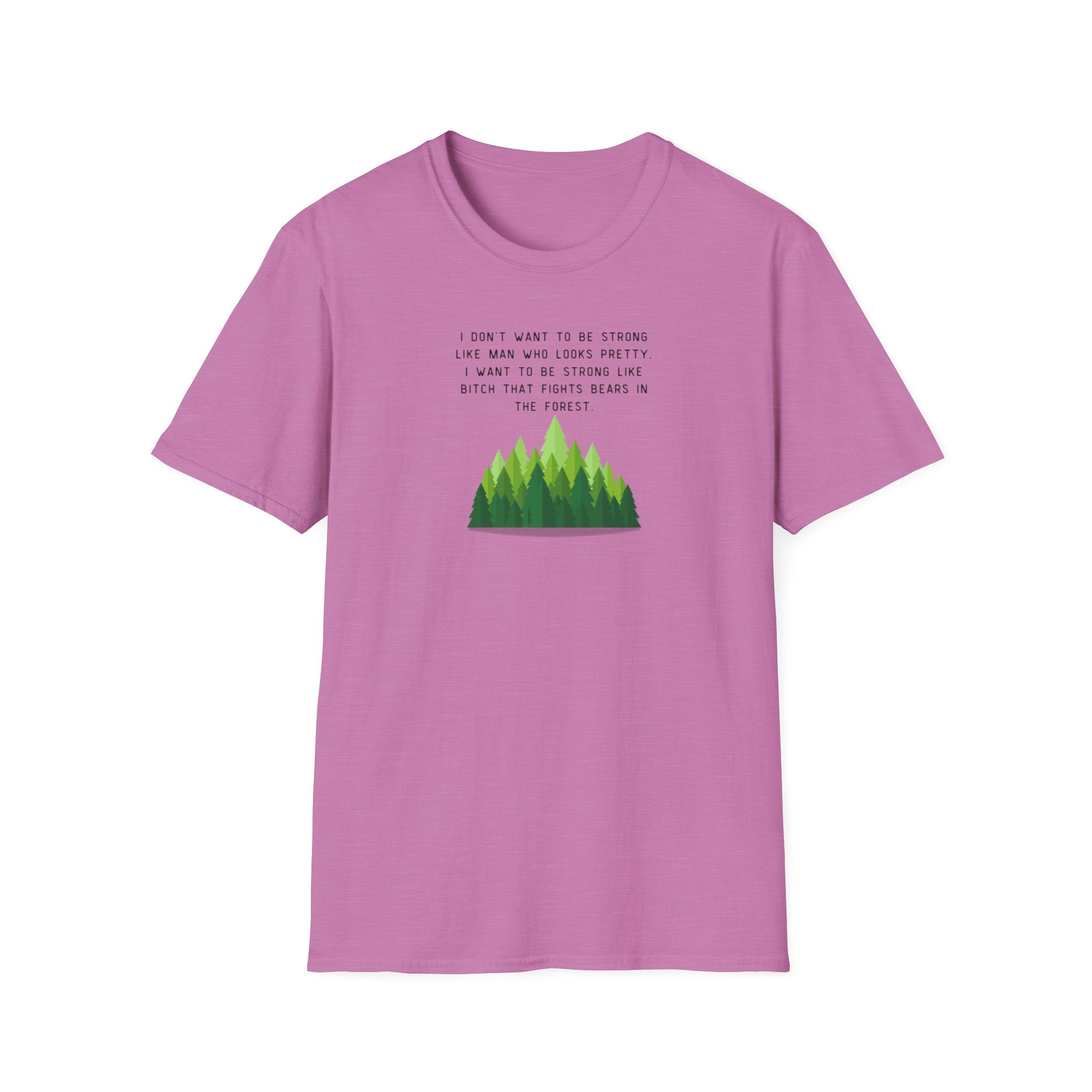 Women's Soft Relaxed Tee - Strong Women - bear