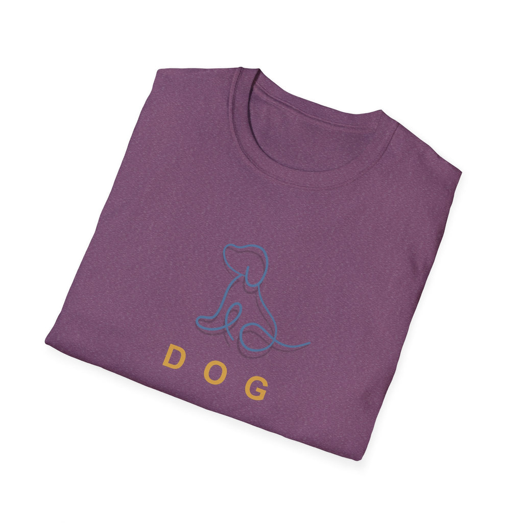 Men and Women Dog Soft Relaxed T Shirt
