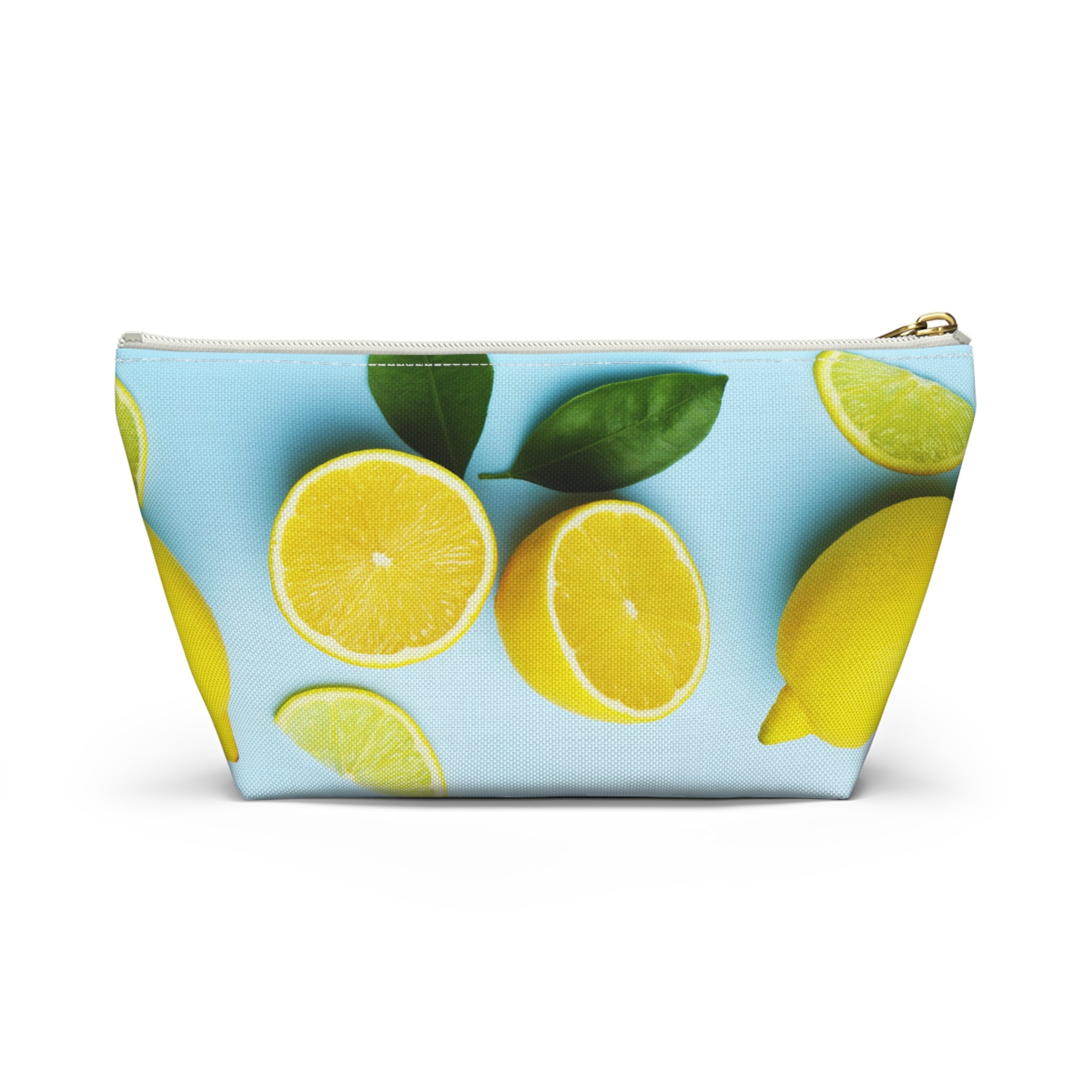 Accessory Pouch w T-bottom - Lemons