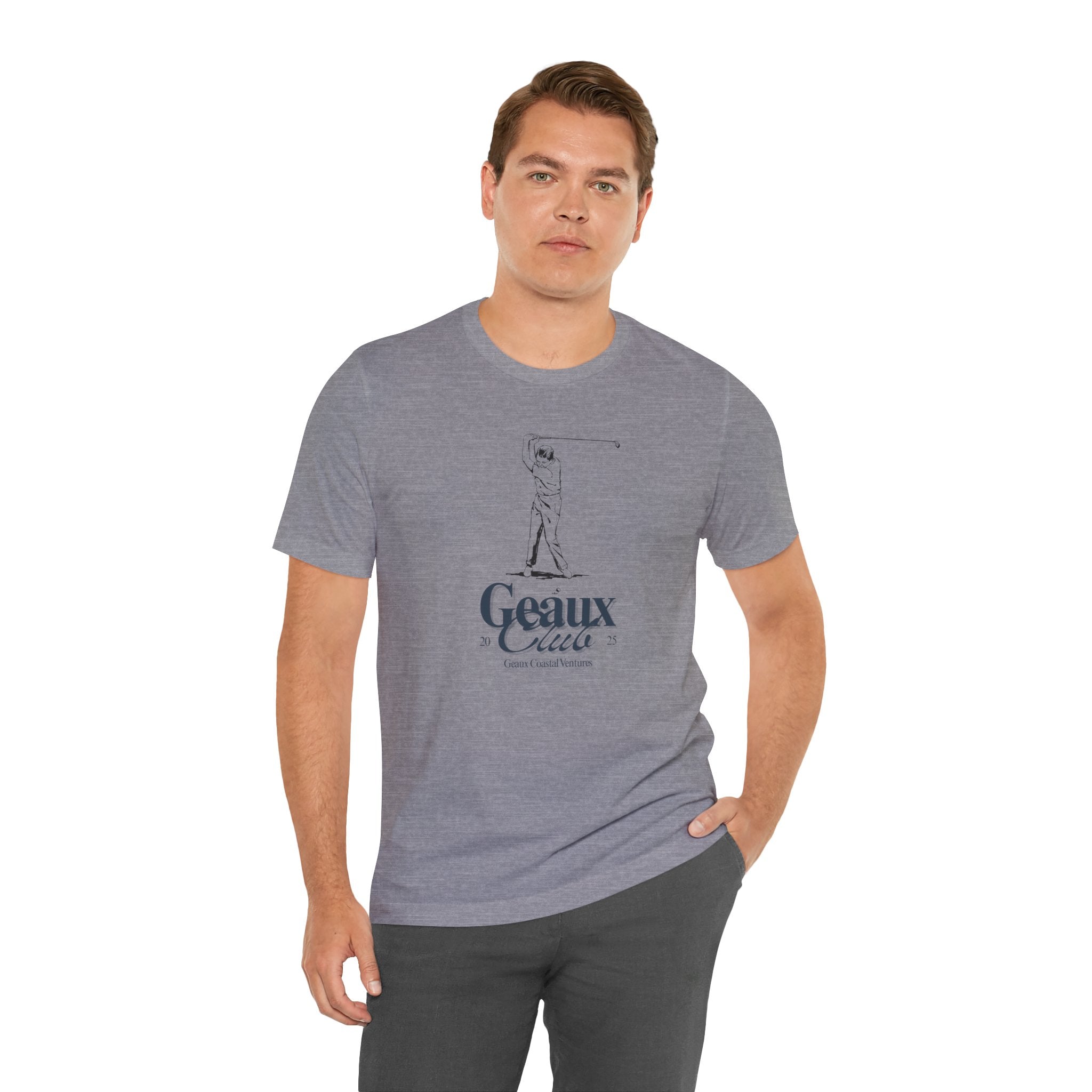 Men's Short Sleeve Tee - "Golf" "Geaux"
