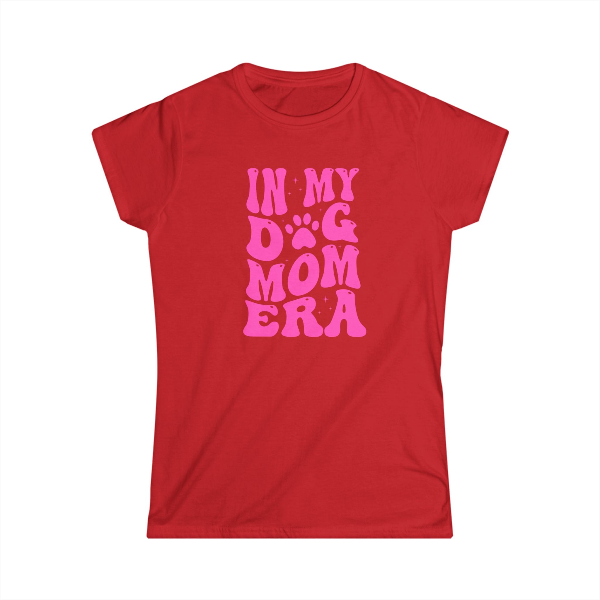 Women's Softstyle Tee - "Dog" " Mom "