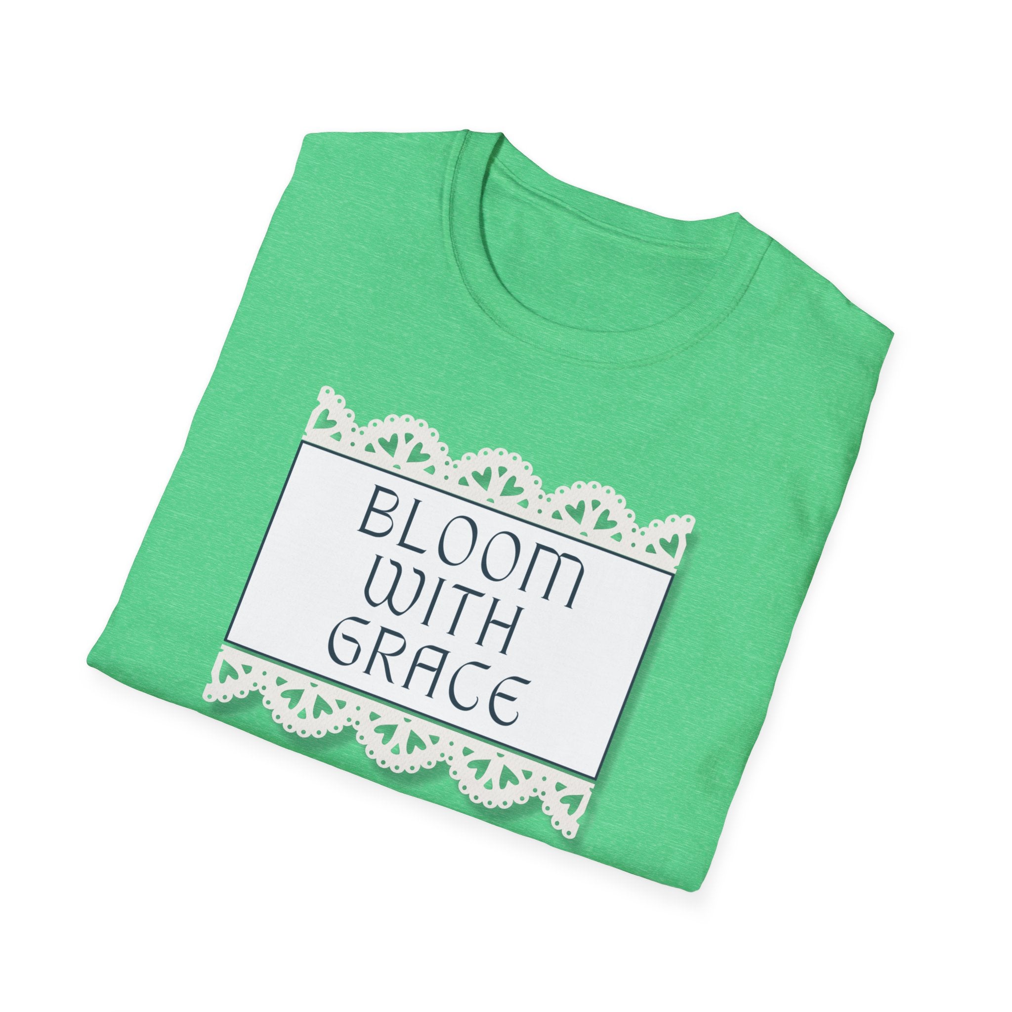 Women's Soft Relaxed Tee -  Bloom with Grace