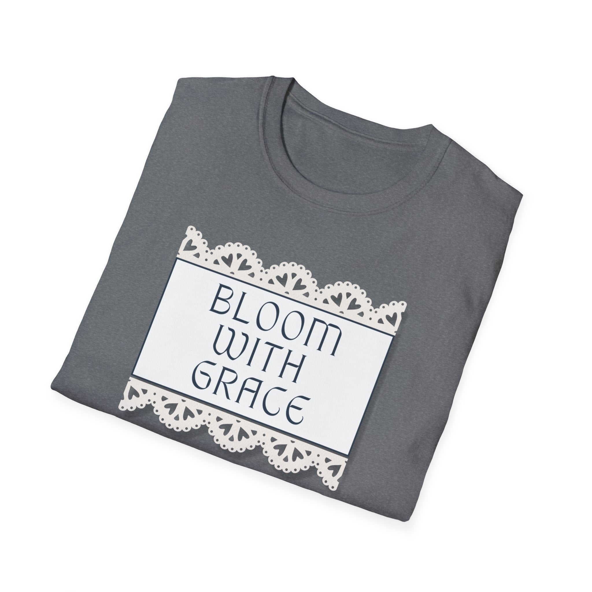 Women's Soft Relaxed Tee -  Bloom with Grace