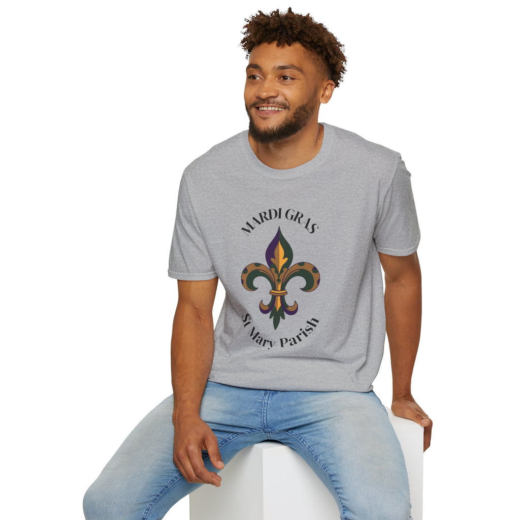 Relaxed Tee Men and Women- Mardi Gras St Mary Parish